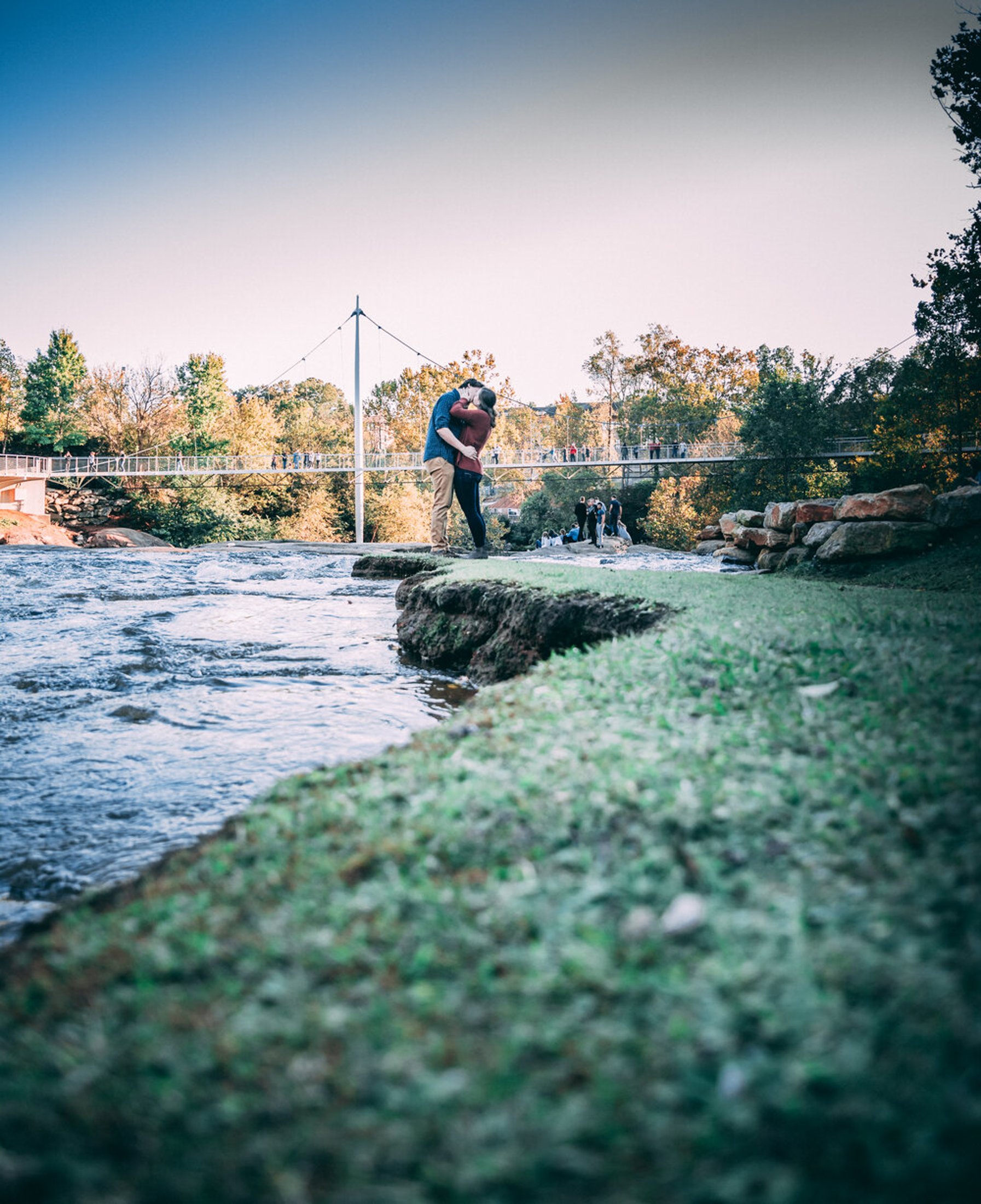 5 of the best places to take engagment photos in Greenville, SC | Falls Park-6.jpg