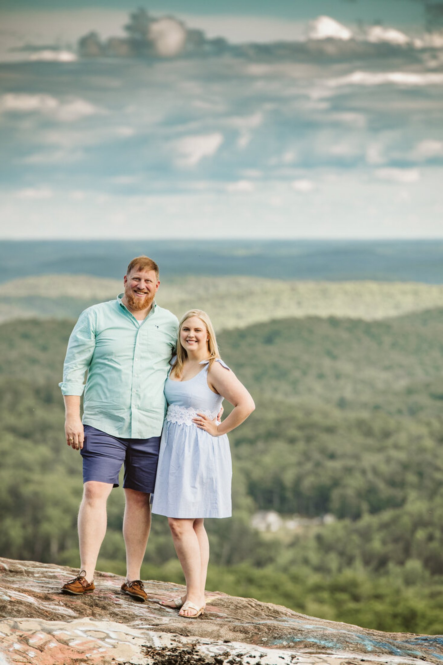 5 of the best places to take engagment photos in Greenville, SC | Bald Rock Hertiage Preserve-1.jpg
