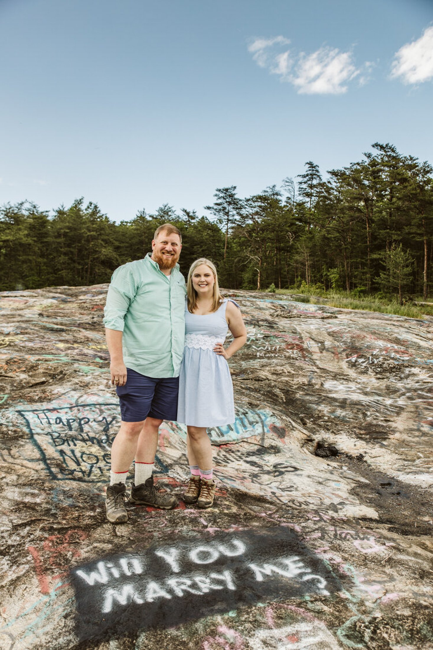 5 of the best places to take engagment photos in Greenville, SC | Bald Rock Hertiage Preserve-4.jpg