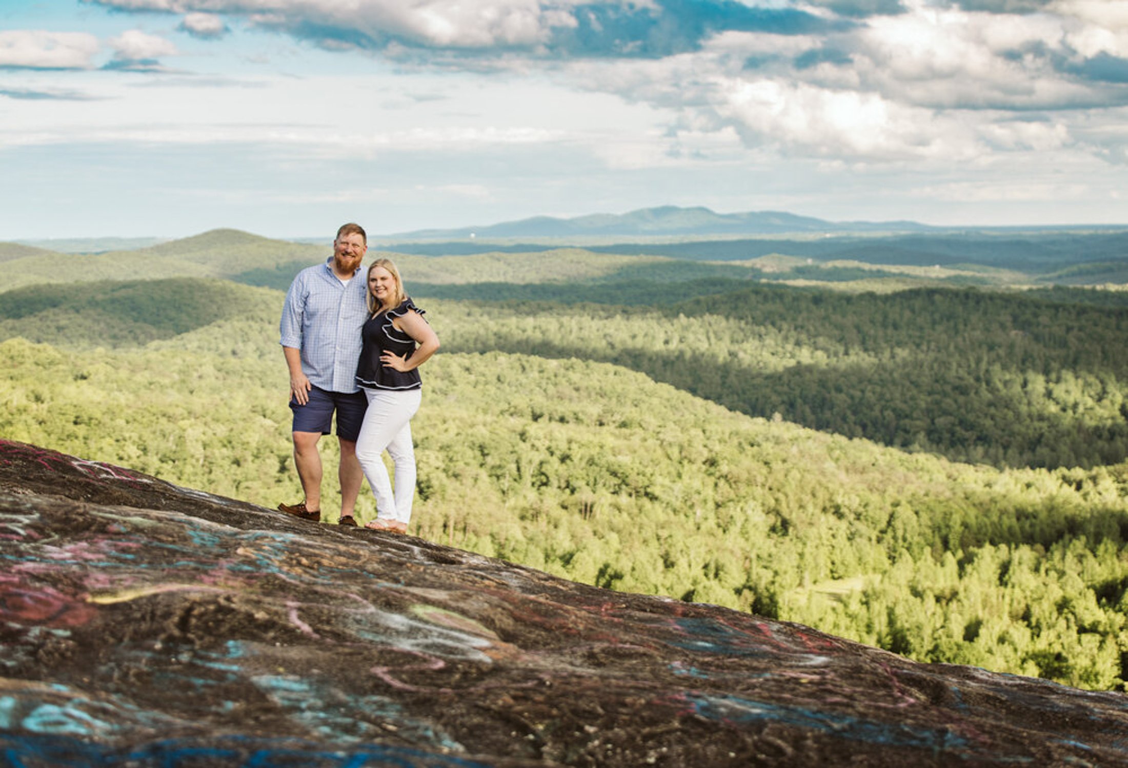 5 of the best places to take engagment photos in Greenville, SC | Bald Rock Hertiage Preserve-5.jpg