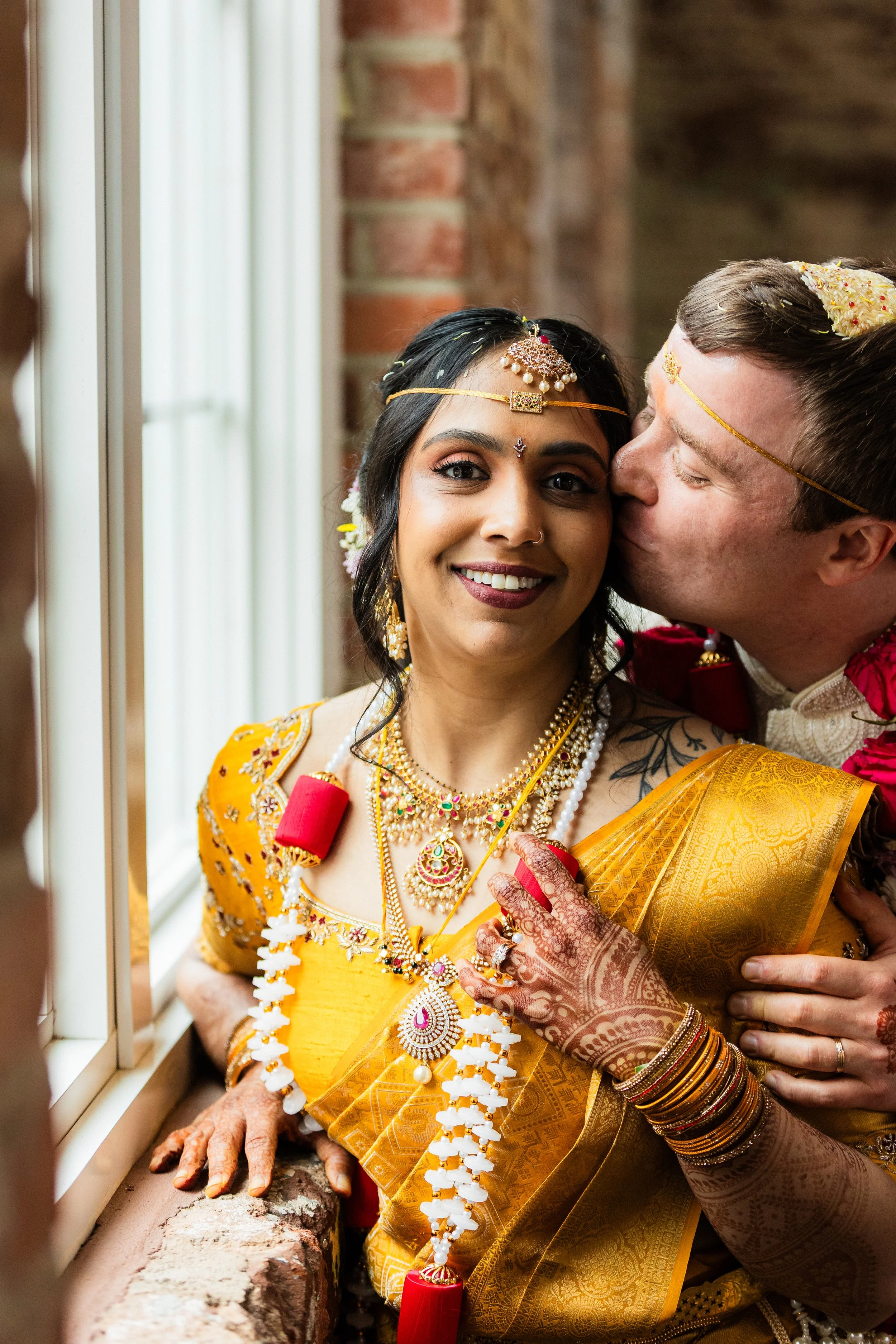 Harini &amp; Allan's Indian Wedding at Events at Judson Mills, Greenville SC