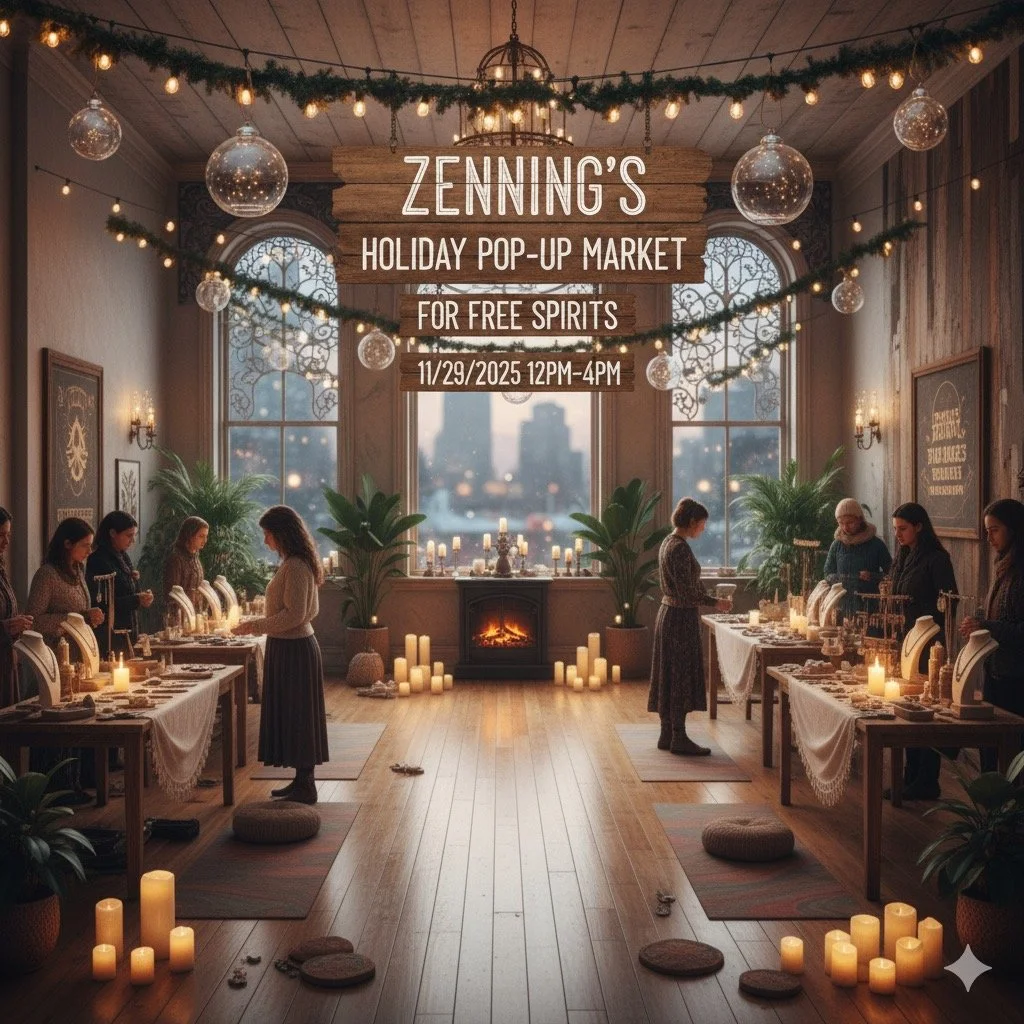A soulful pop-up gathering for free spirits, healers, and dreamers. Wander through a vibrant mix of local artists, intuitive readers, handmade goods, crystal and jewelry vendors, Reiki practitioners, and more. Sip tea, connect with kindred souls, and