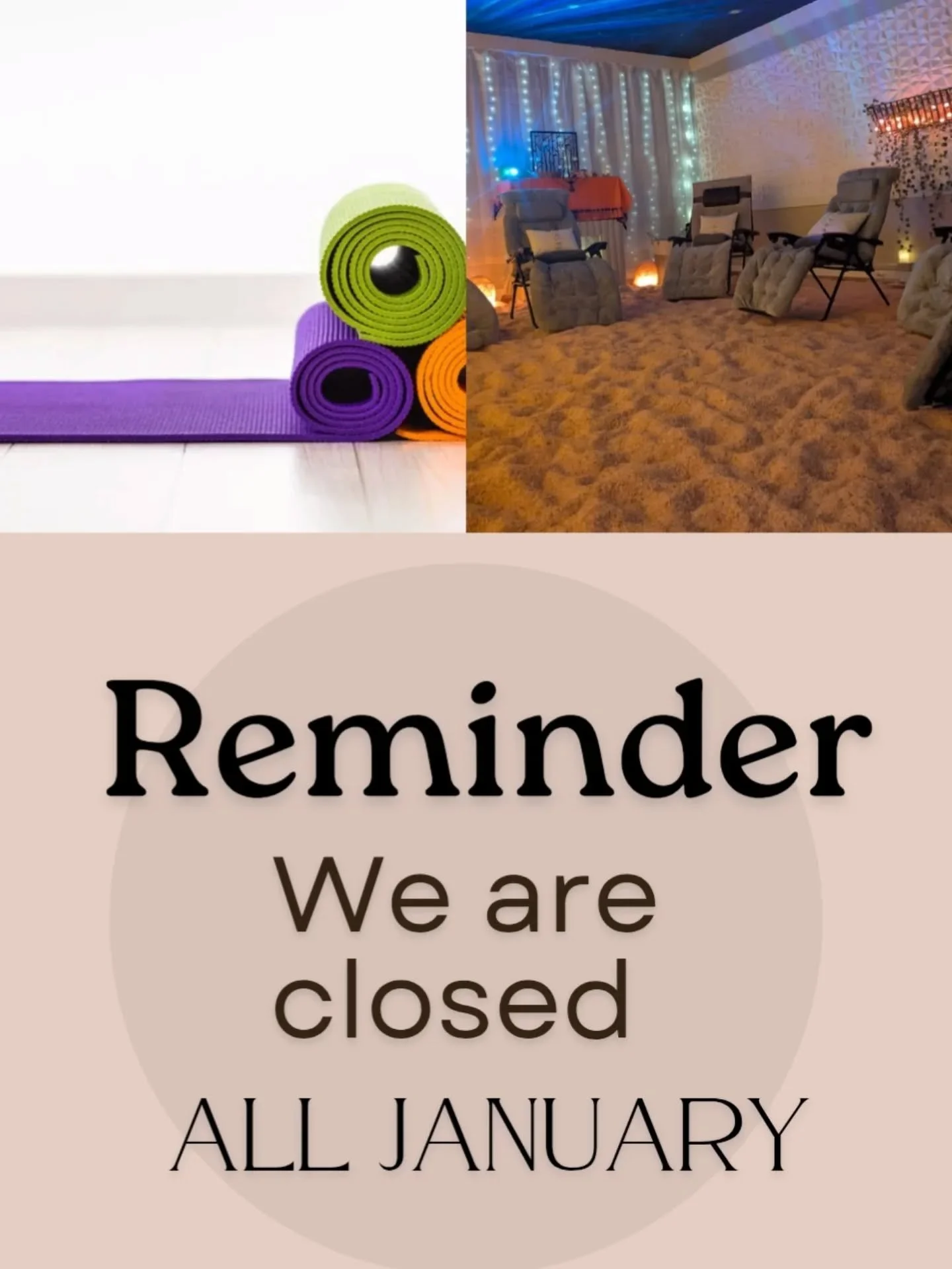Another friendly reminder that we are transitioning ownership and will not be accepting any appointments as we collaboratively navigate through this transformation.

What to know:

✔️All future classes have been canceled and most of the classes will 
