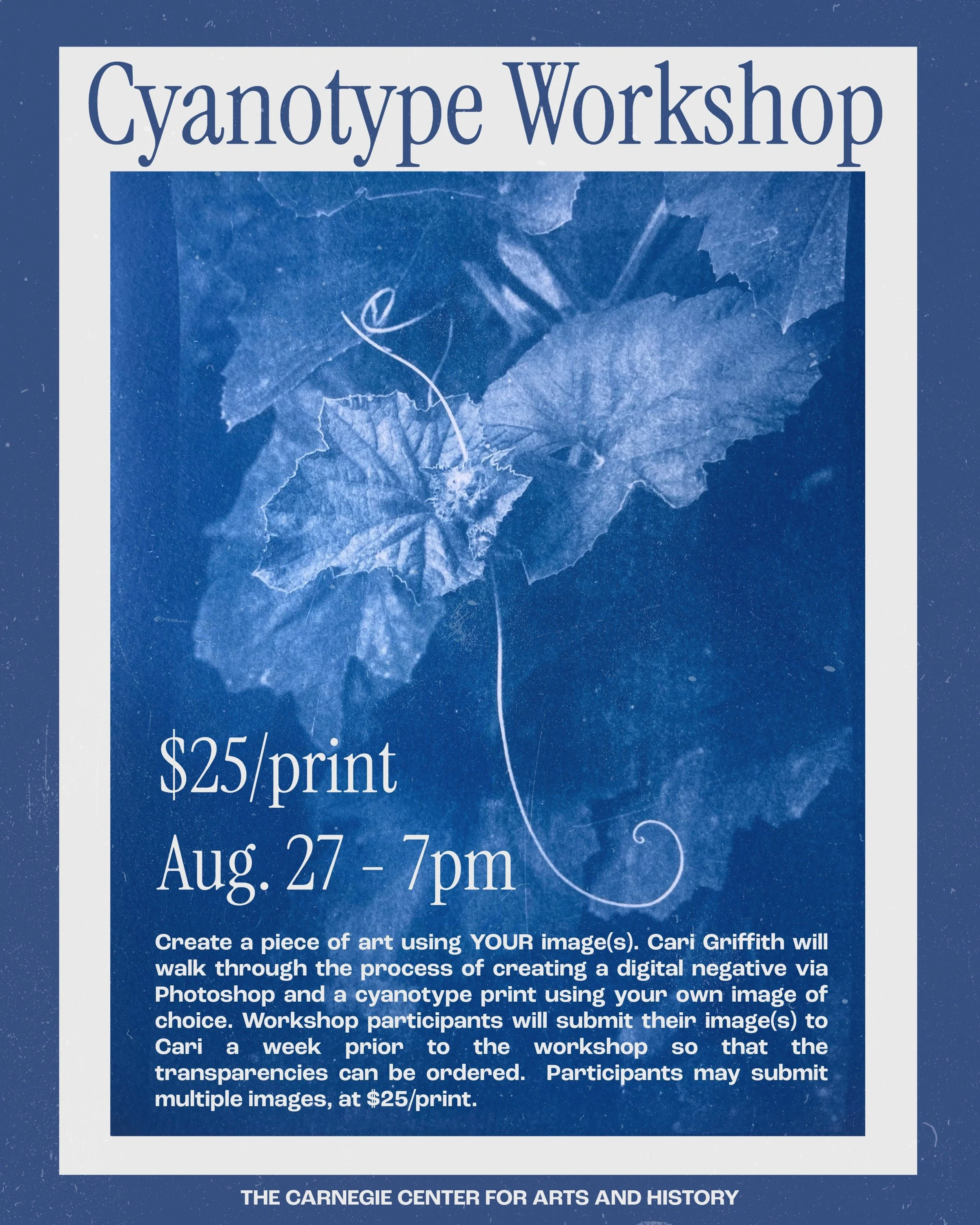 Cyanotype Workshop with Cari Griffith