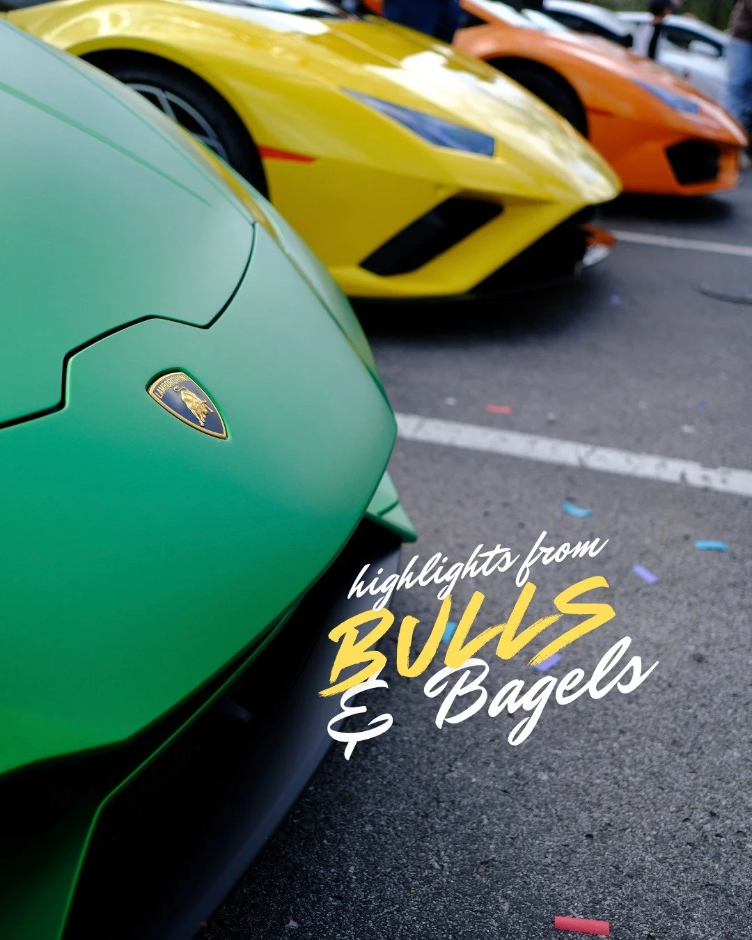 We had a great time car spotting at Bulls and Bagels on Saturday! Check out some of our highlights! Thanks @lamborghininashville for putting on a great show!