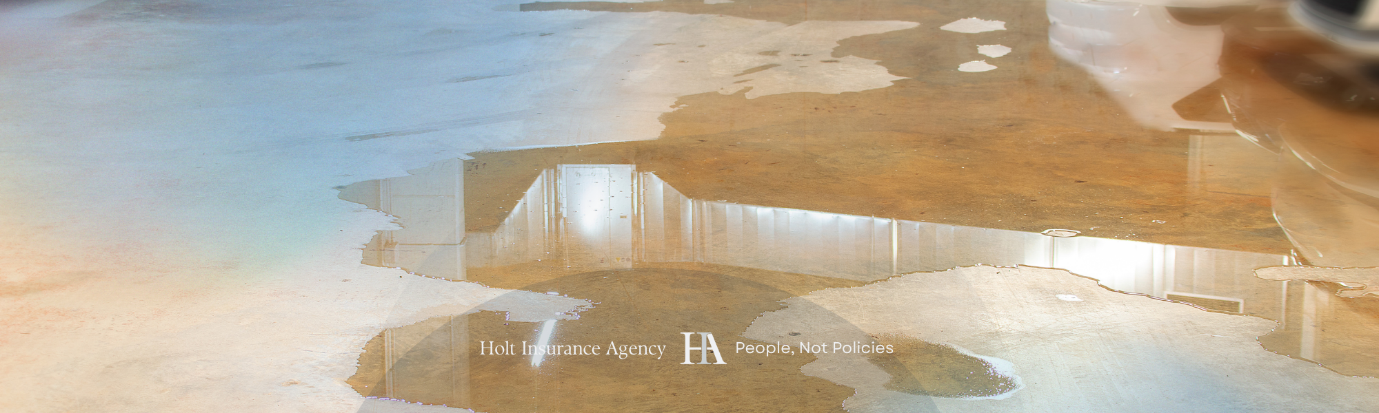 Basement flood damage in residential home