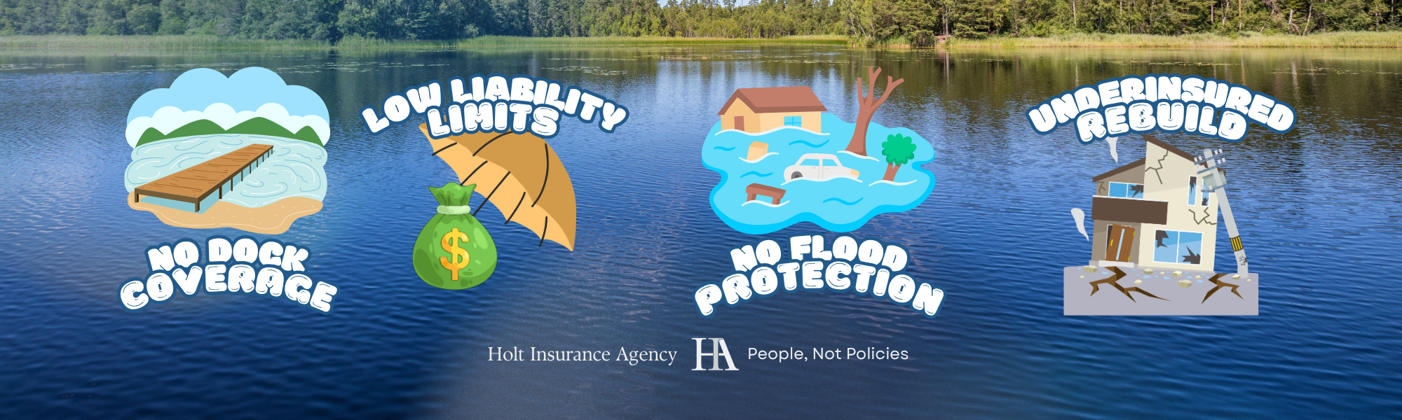 Common Gaps We See in Lake House Insurance