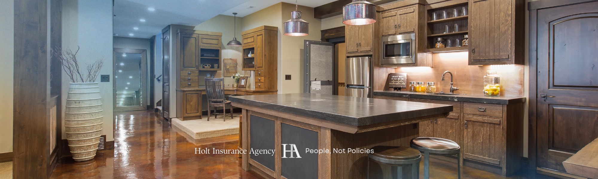 High value home interior where flood insurance limits may fall short