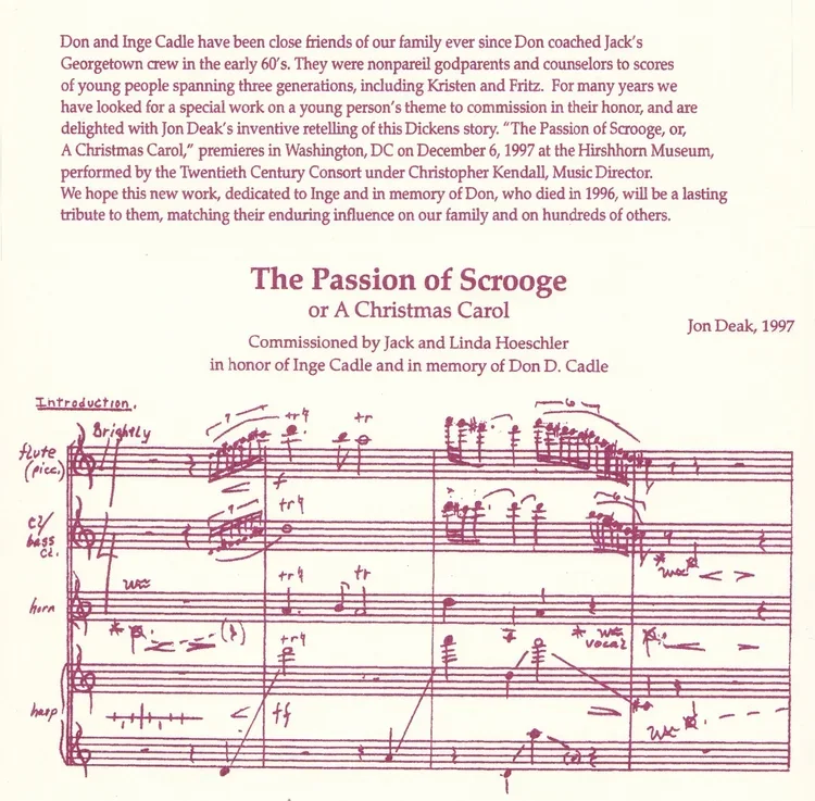 Jon Deak: The Passion of Scrooge (1998)