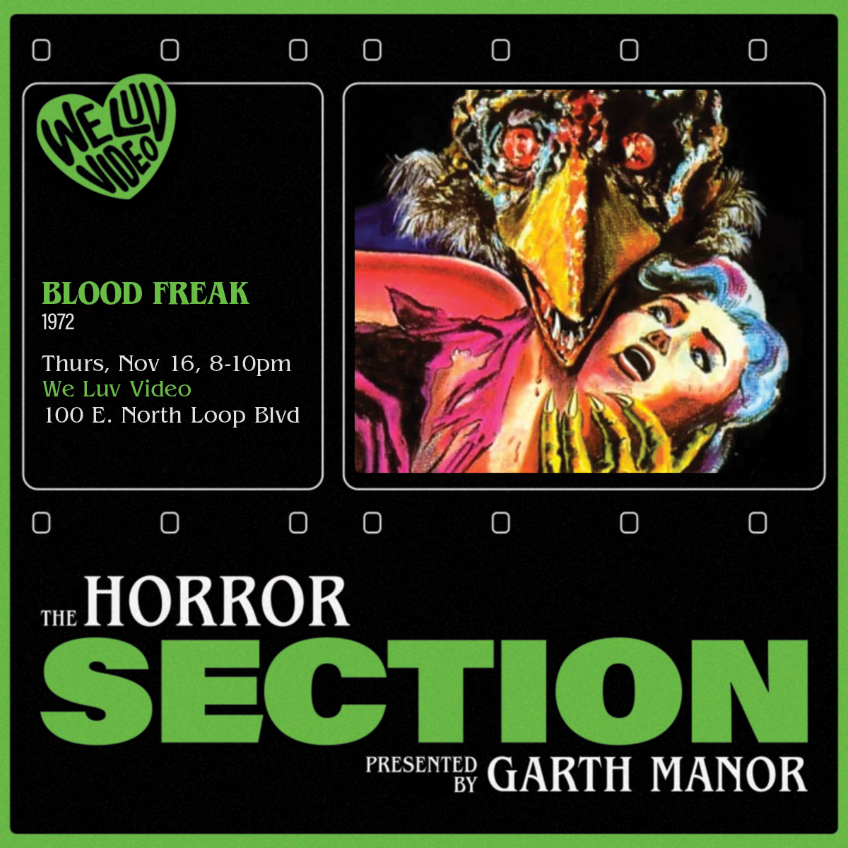 The Horror Section: Blood Freak (1972)