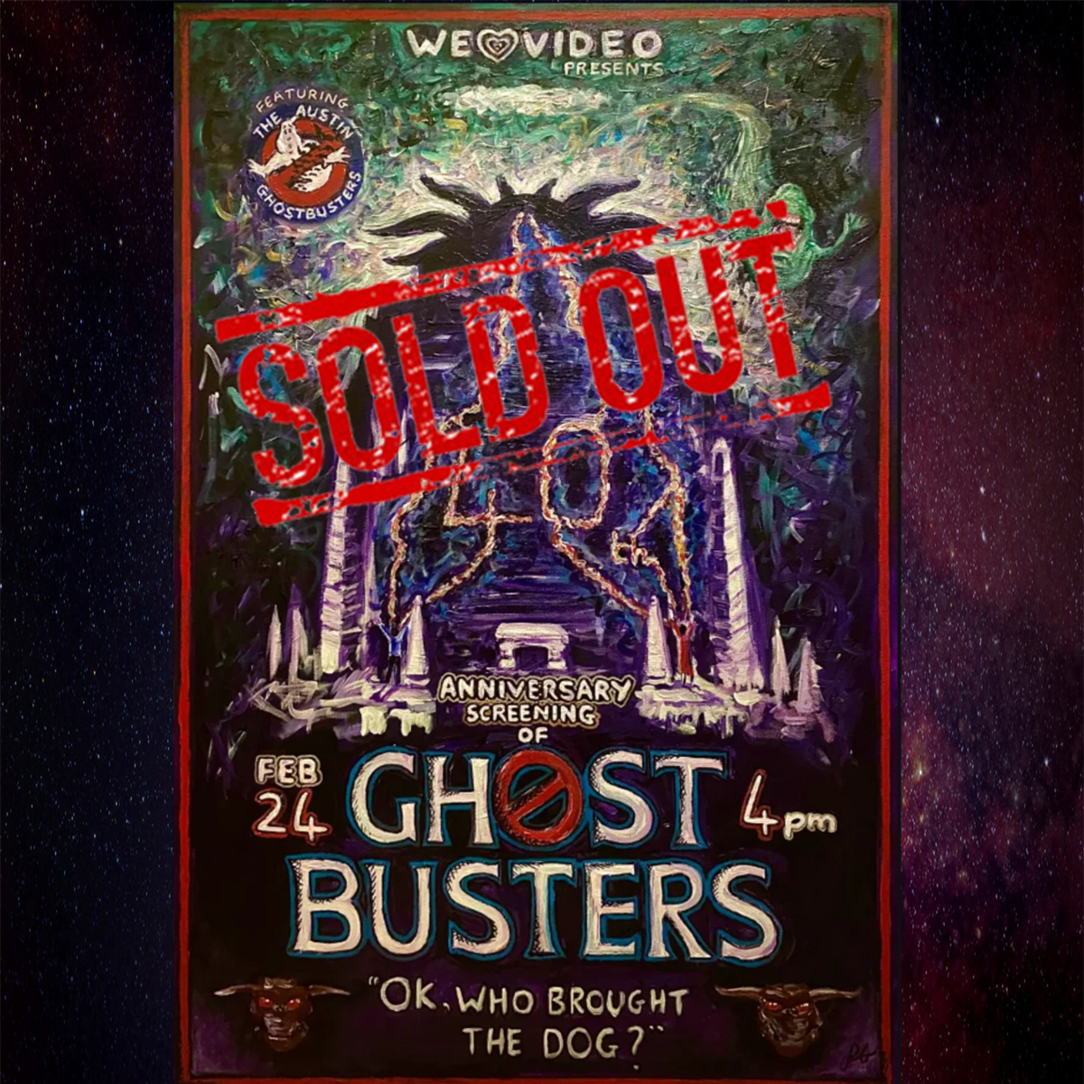 40th Anniversary Ghostbusters Screening with The Austin Ghostbusters