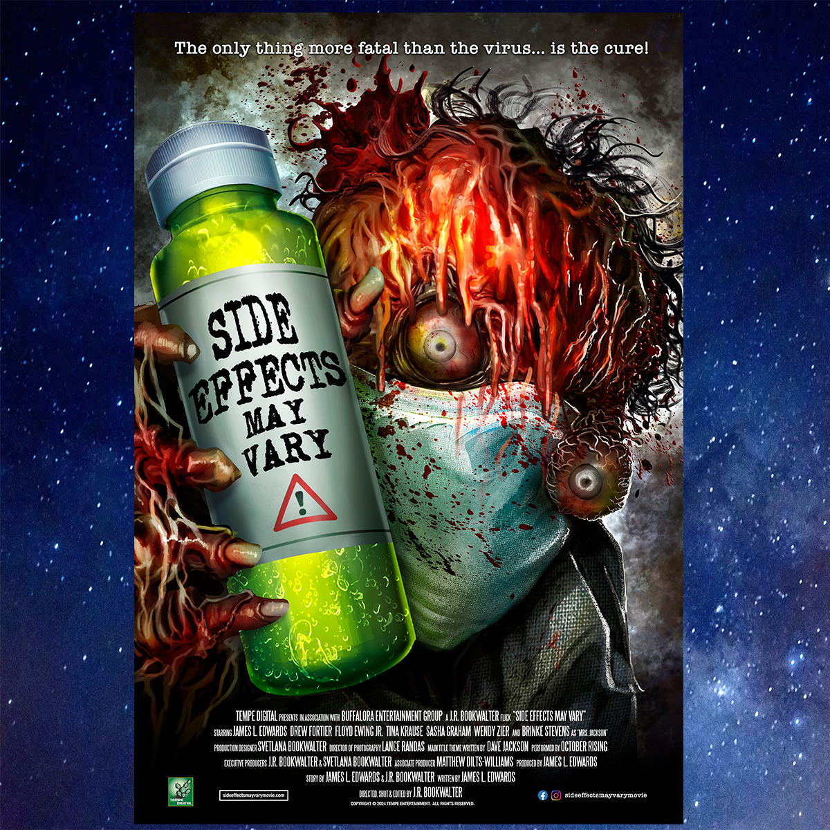 Side Effects May Vary: Austin Premiere and Director Q&A w/ J.R. BookWalter. Limited Edition Merch!