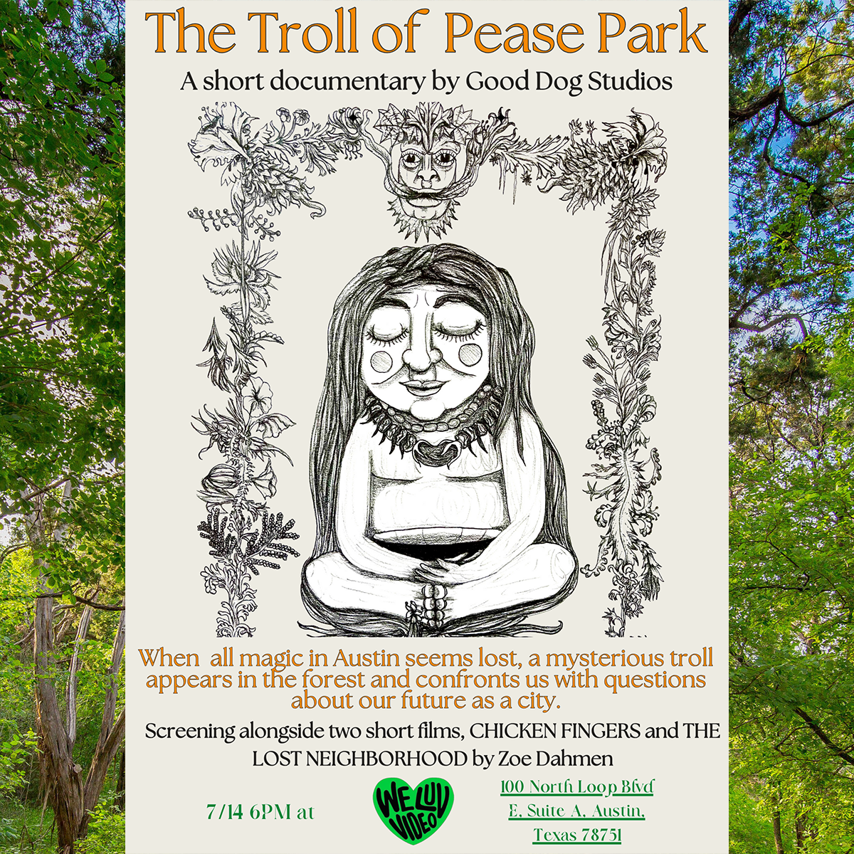 Local Films: The Troll of Pease Park, Chicken Fingers, and The Lost Neighborhood