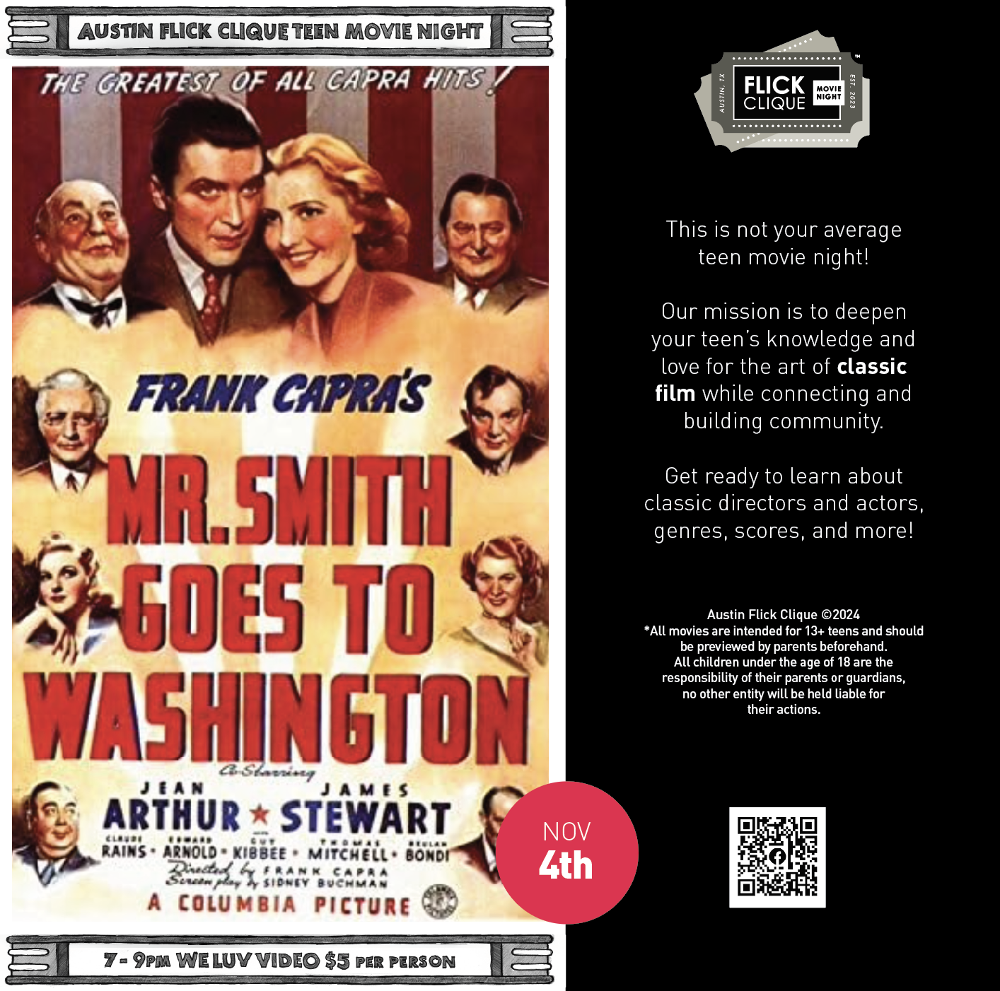 Austin Flick Click: Mr. Smith Goes To Washington