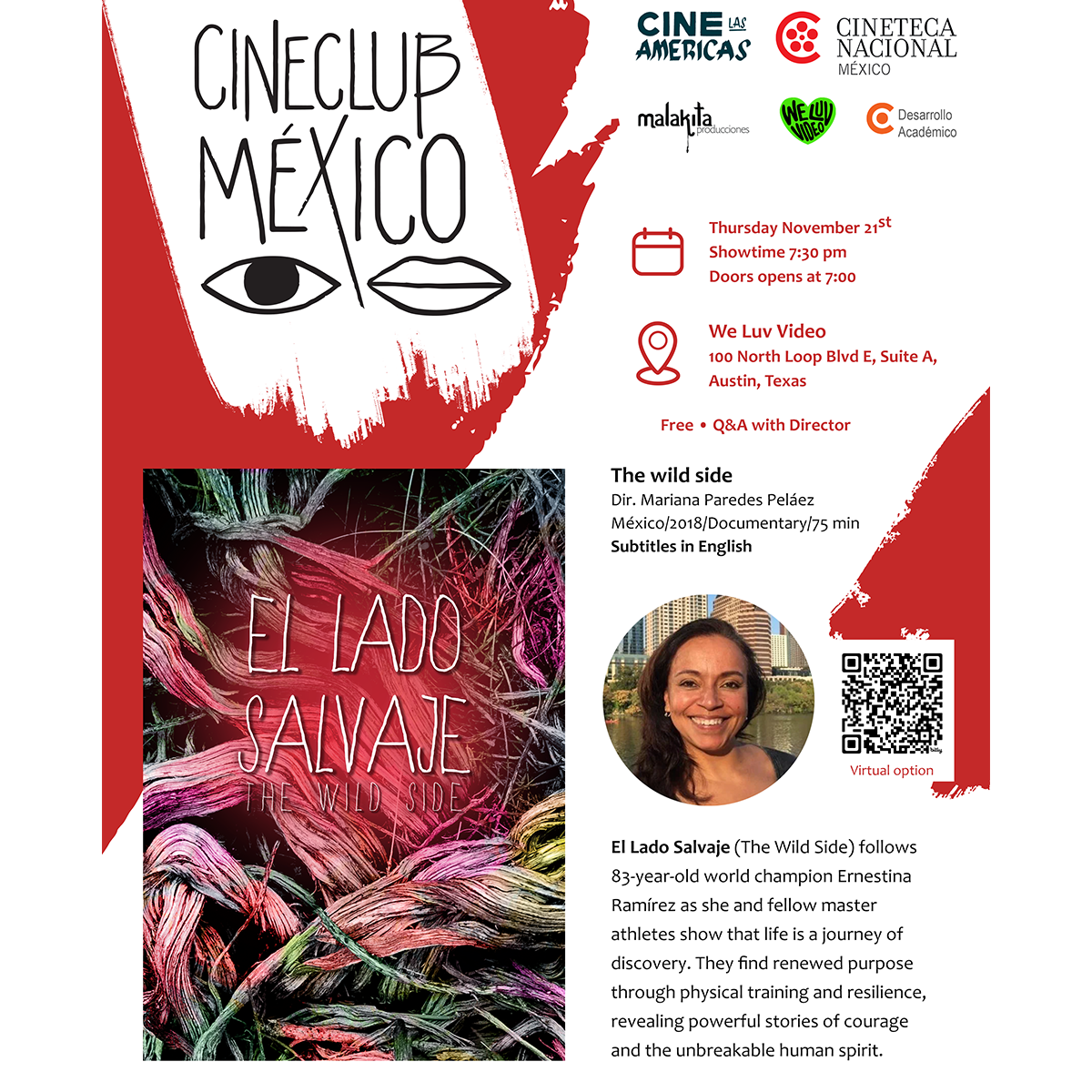 CineCLub Mexico Presents: The Wild Side w/ Director Q&A