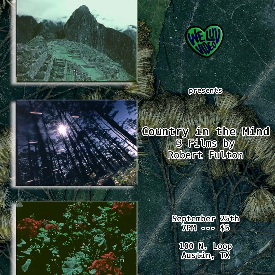 Country in the Mind: 3 Films by Robert Fulton