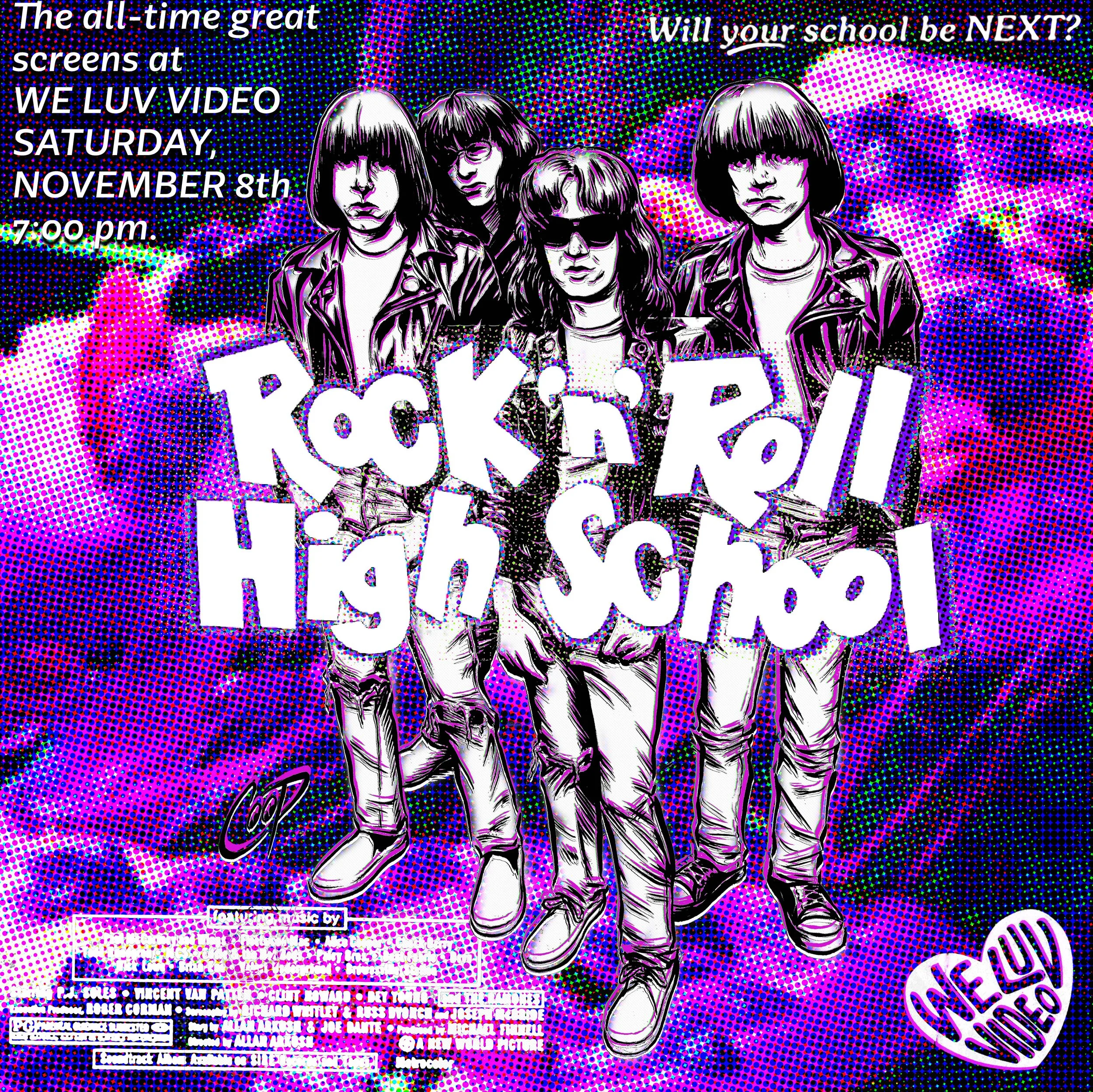 Blood Shed Theater: Rock N Roll High School