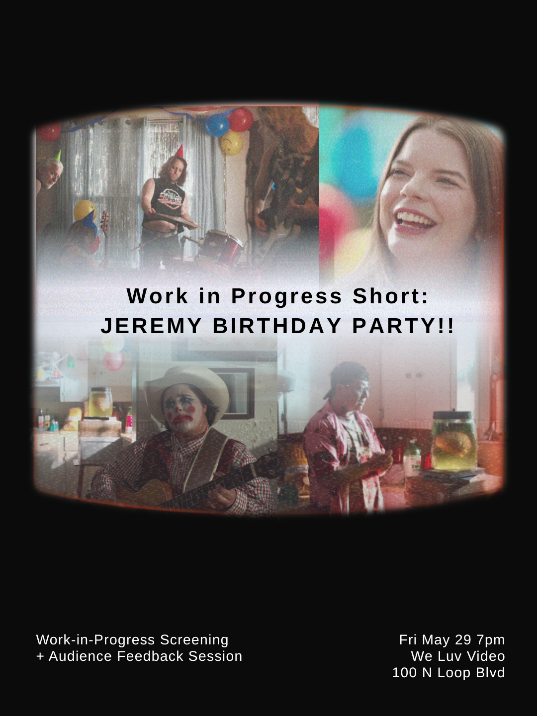 Little Movies (Unfinished) — Works-in-Progress Short Film Program (2026)