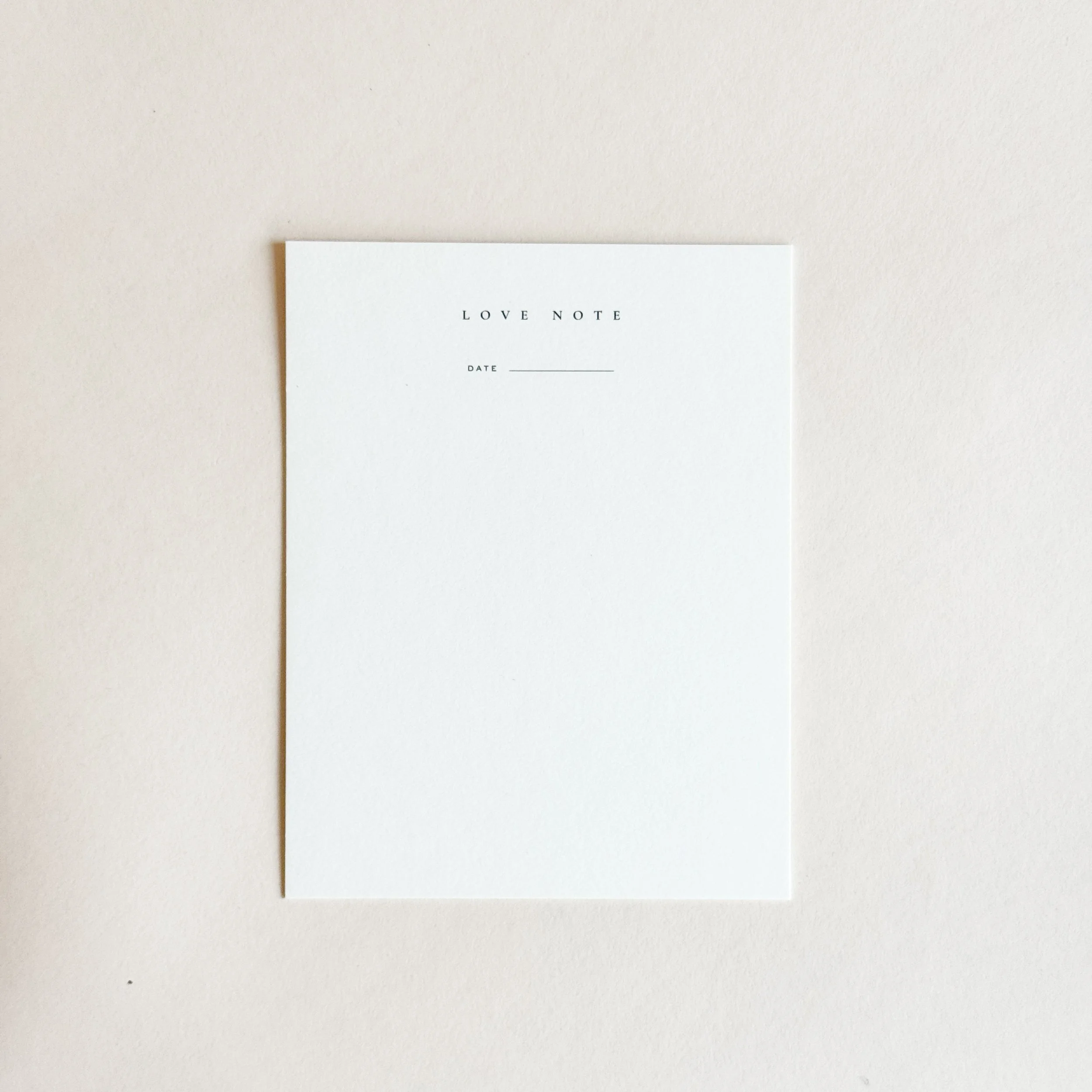 Love Note Notecard 06