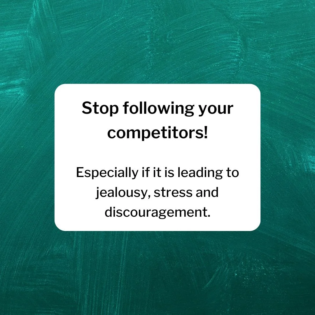 Stop Following Your Competitors