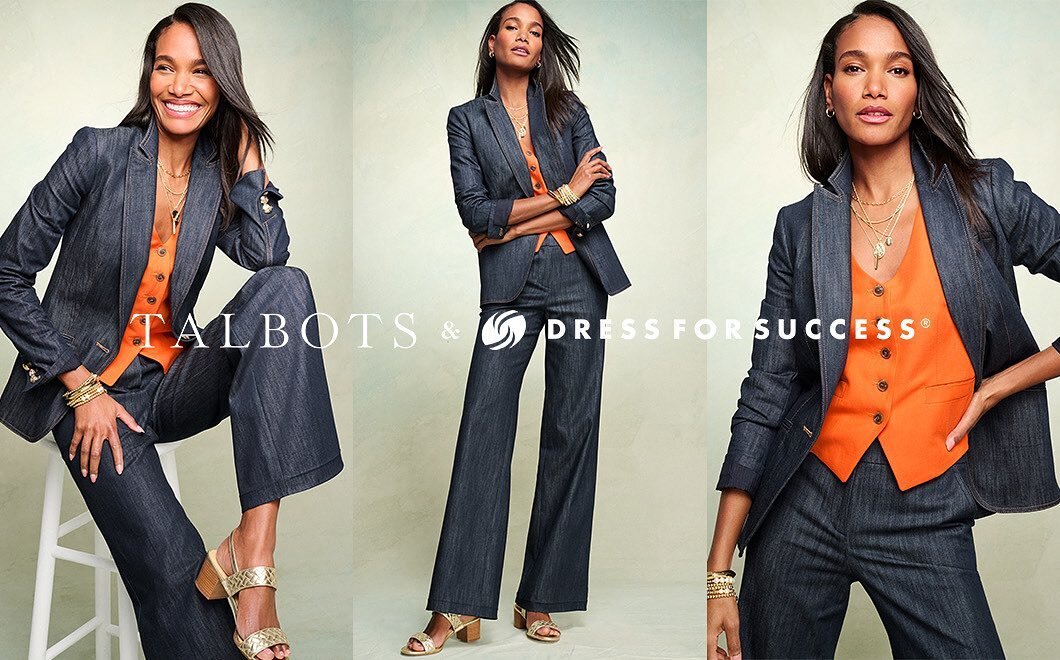 @talbotsofficial and @dressforsuccess are proud to celebrate 10 years of partnership, working together to empower women to achieve economic independence and to thrive in work and in life. Learn how you can get involved at www.talbots.com/dfs. #Talbot