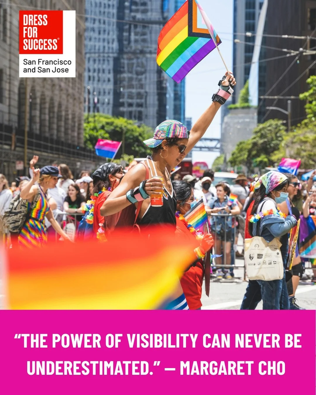 &ldquo;The power of visibility can never be underestimated.&rdquo; &mdash; Margaret Cho 🏳️&zwj;🌈🏳️&zwj;⚧️

Visibility matters in the workplace. It matters in leadership, in professional spaces, and in the stories we share about who belongs and who