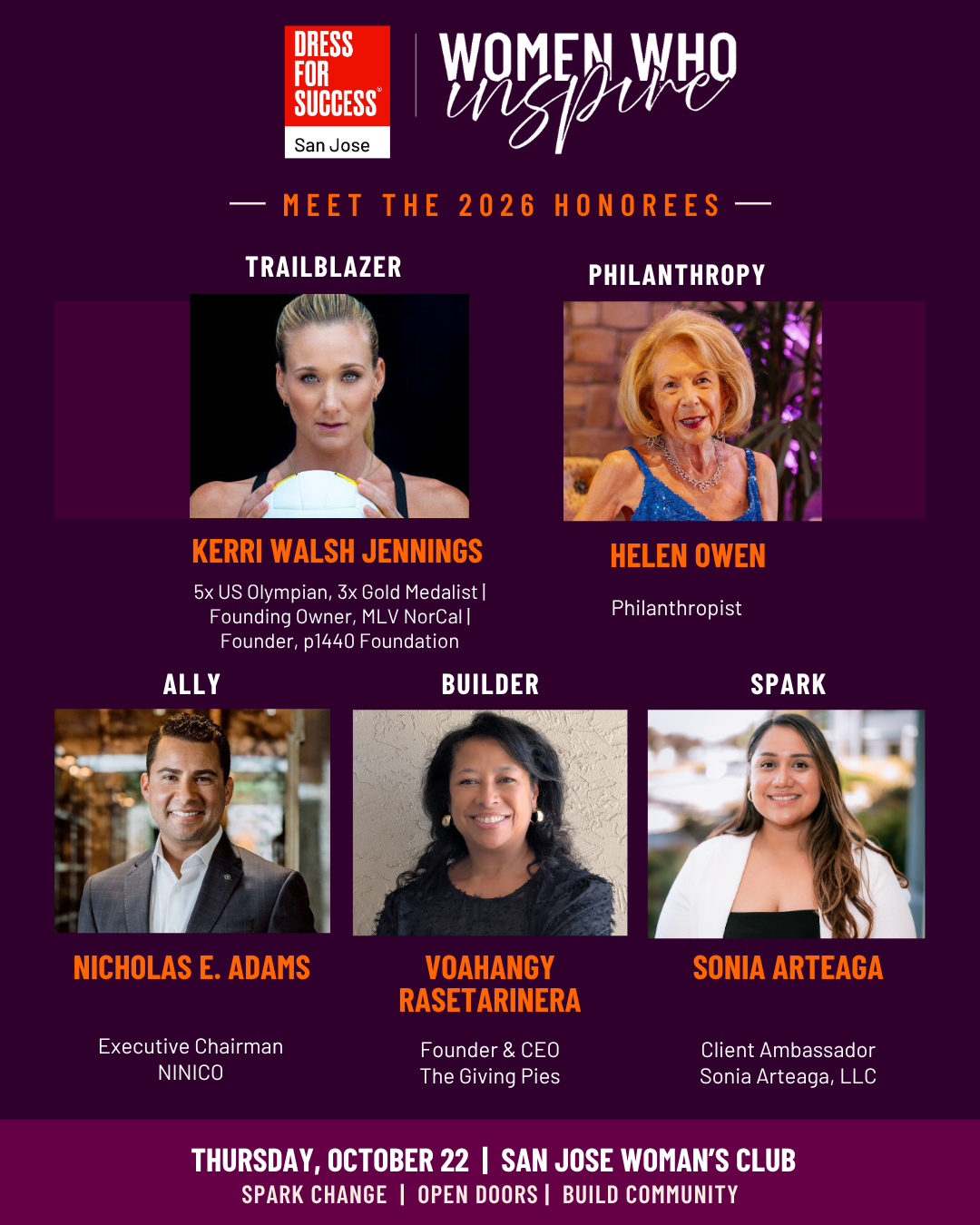 Five Ways to Put Hope in Action: Meet the 2026 Women Who Inspire Honorees
