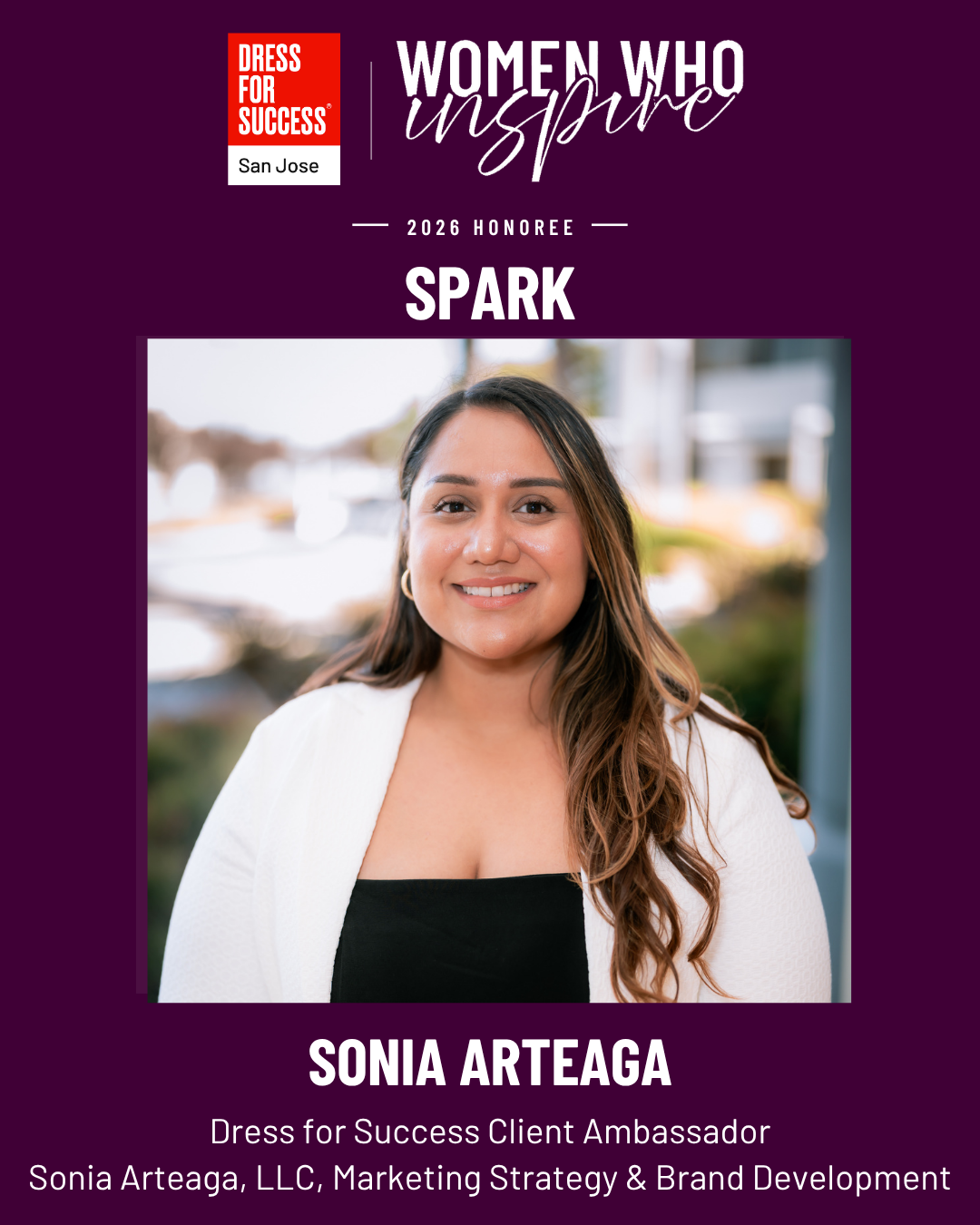 Meet Our 2026 Spark: Sonia Arteaga
