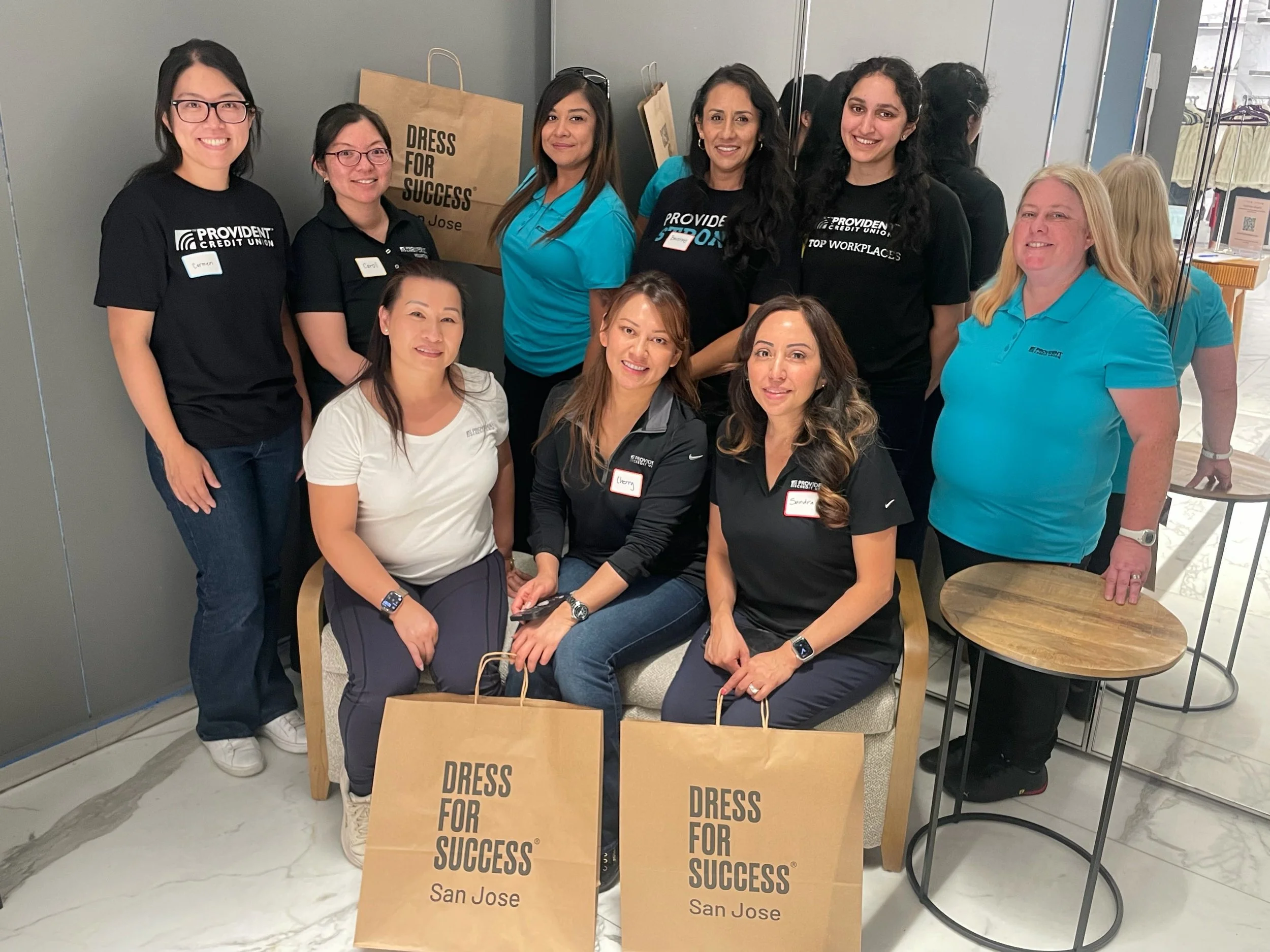 Meet Danielle.

Several years ago, after a layoff, Danielle was referred to Dress for Success San Jose by @novaworks_org to get ready for her job interviews.

&ldquo;I truly needed the support: I had few professional outfits, my size had changed afte