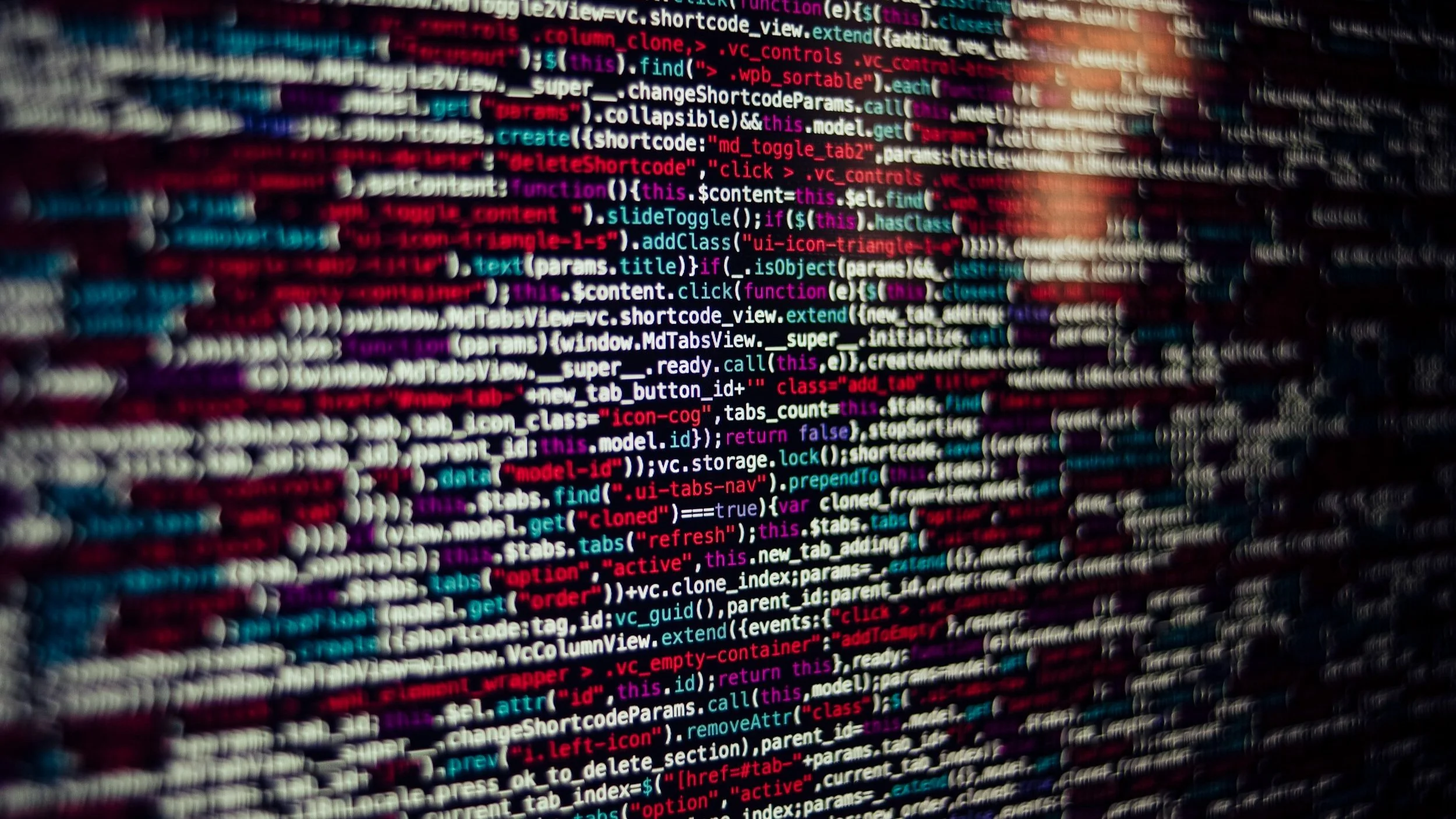 Software Licensing Dispute: Image of a computer screen showing a lot of code