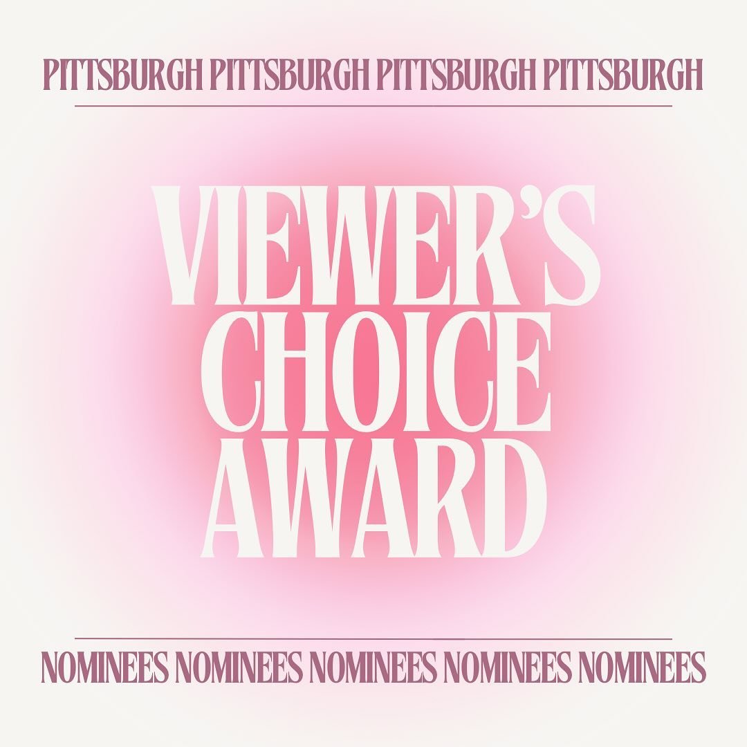 Here you go PITTSBURGH! Viewer&rsquo;s Choice voting starts now!!✨

Link to vote in bio. Voting ends Sunday @ 11:59pm.