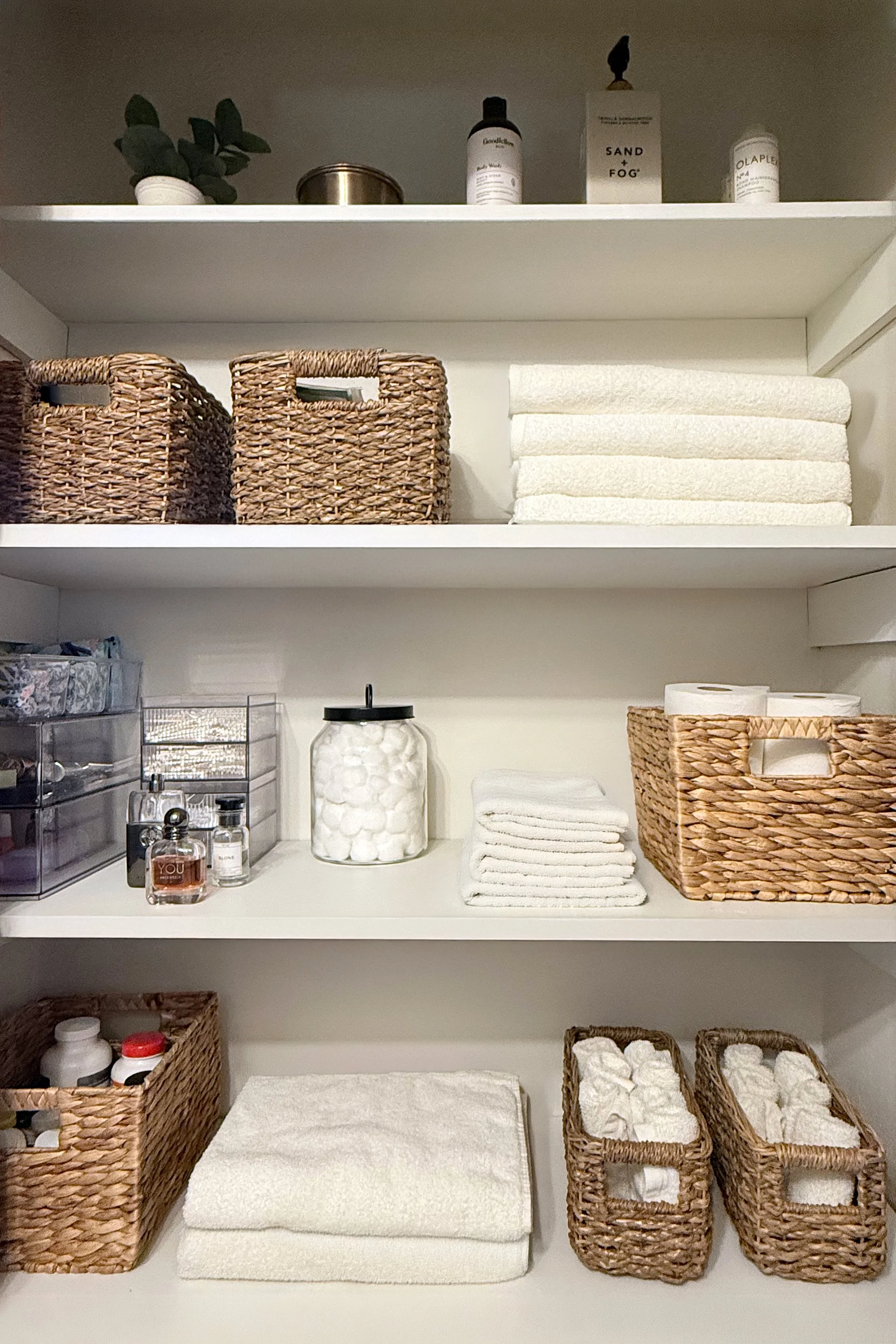 Bathroom Closet Reset