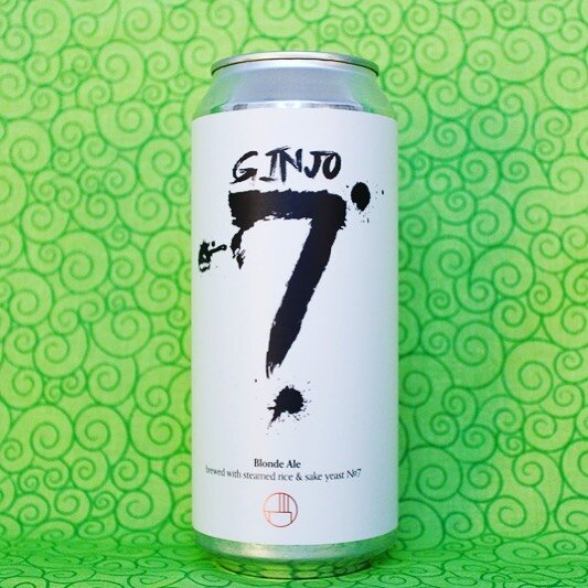 supplier spotlight: Ginjo 7 - where sake meets beer. Ginjo 7 is 
@novabrewingco project to showcase the potential of sake yeast Kyokai #7 when used in different beer styles. When trying to brew beer like sake, using steamed rice with pilsner grain bi