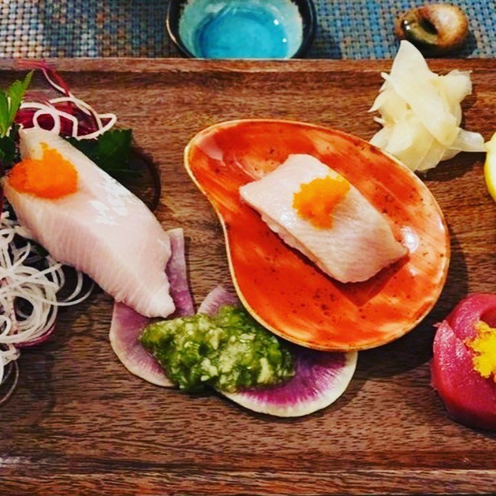 this saturday, 4/22! sushi, sake and japanese cocktails meet up at historic @elnidosantafe 🍣🍶🍹 

our very own @lindarose1001 will be talking about sake from 4:30-5pm and available to answer any questions! 

link in bio for details + full menu

sat