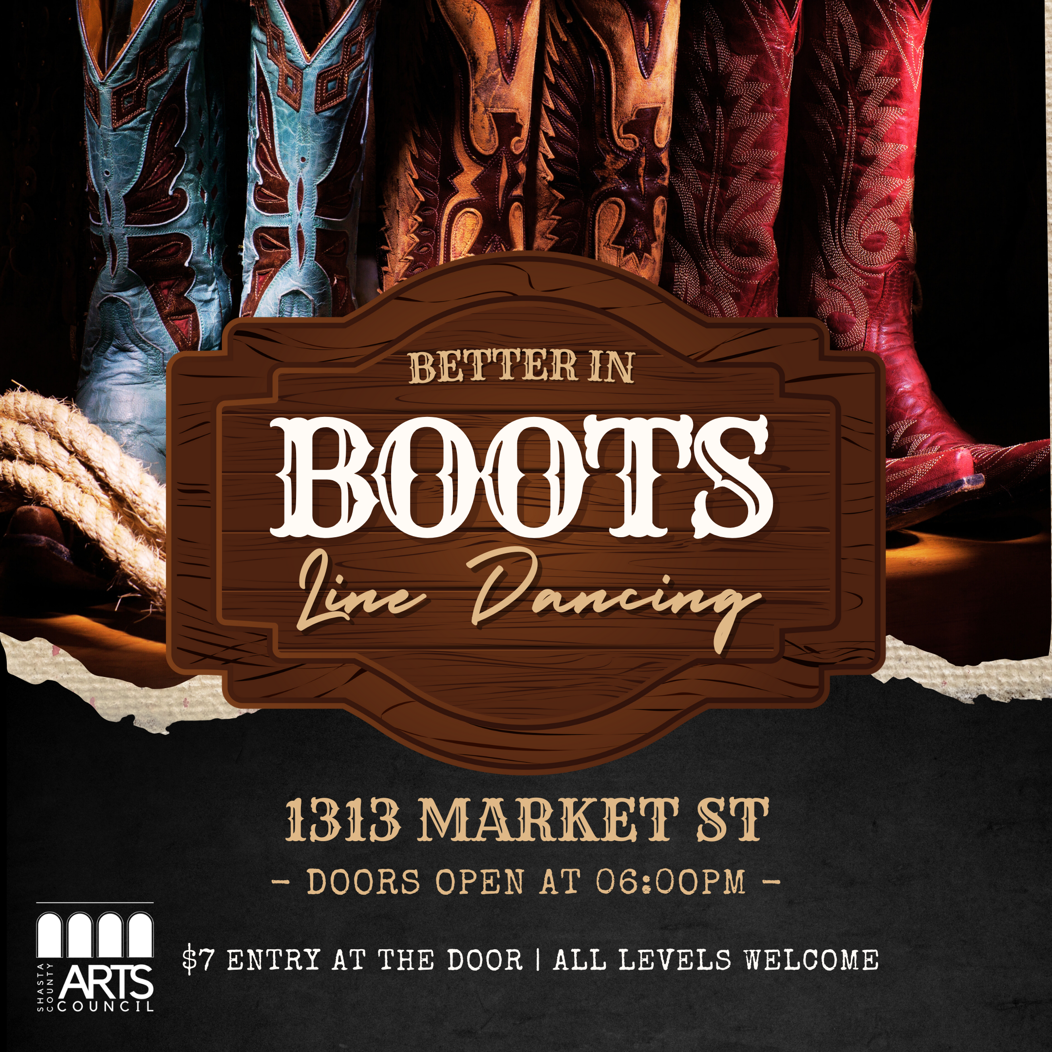 Better in Boots: Line Dancing Party