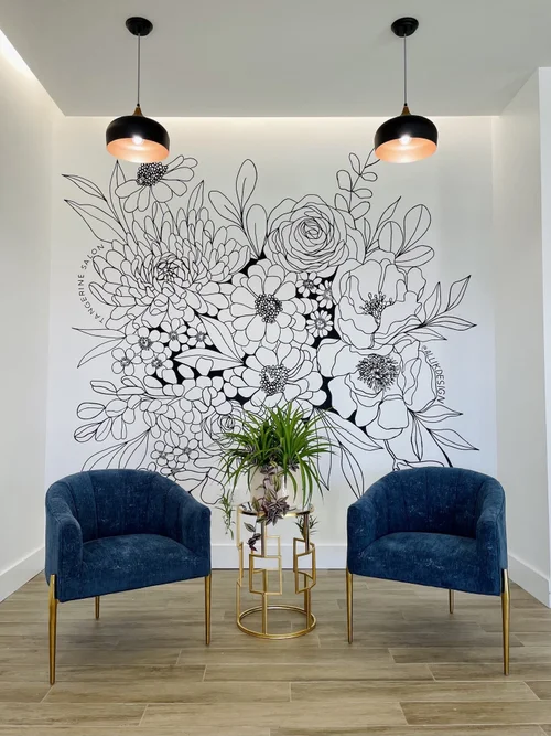 Hair coloring station for balayage and Bellami extensions in Coppell TX