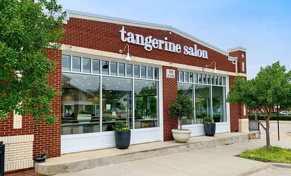 Tangerine Salon Coppell exterior