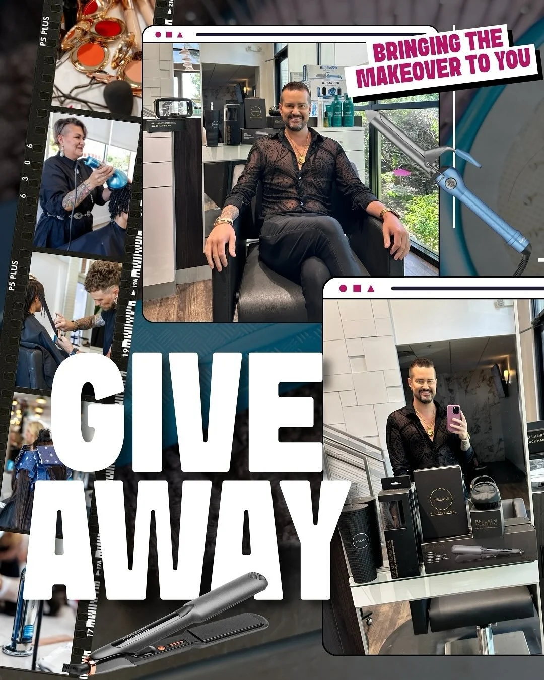 ✨ GIVEAWAY TIME ✨

We wish we could give every single one of you the iconic DCC makeover, so we&rsquo;re sending a makeover to one of you! 

✨ How to enter to win :

- Make sure you&rsquo;re following @tangerinesalons &amp; @babylissprousa
- Like &am