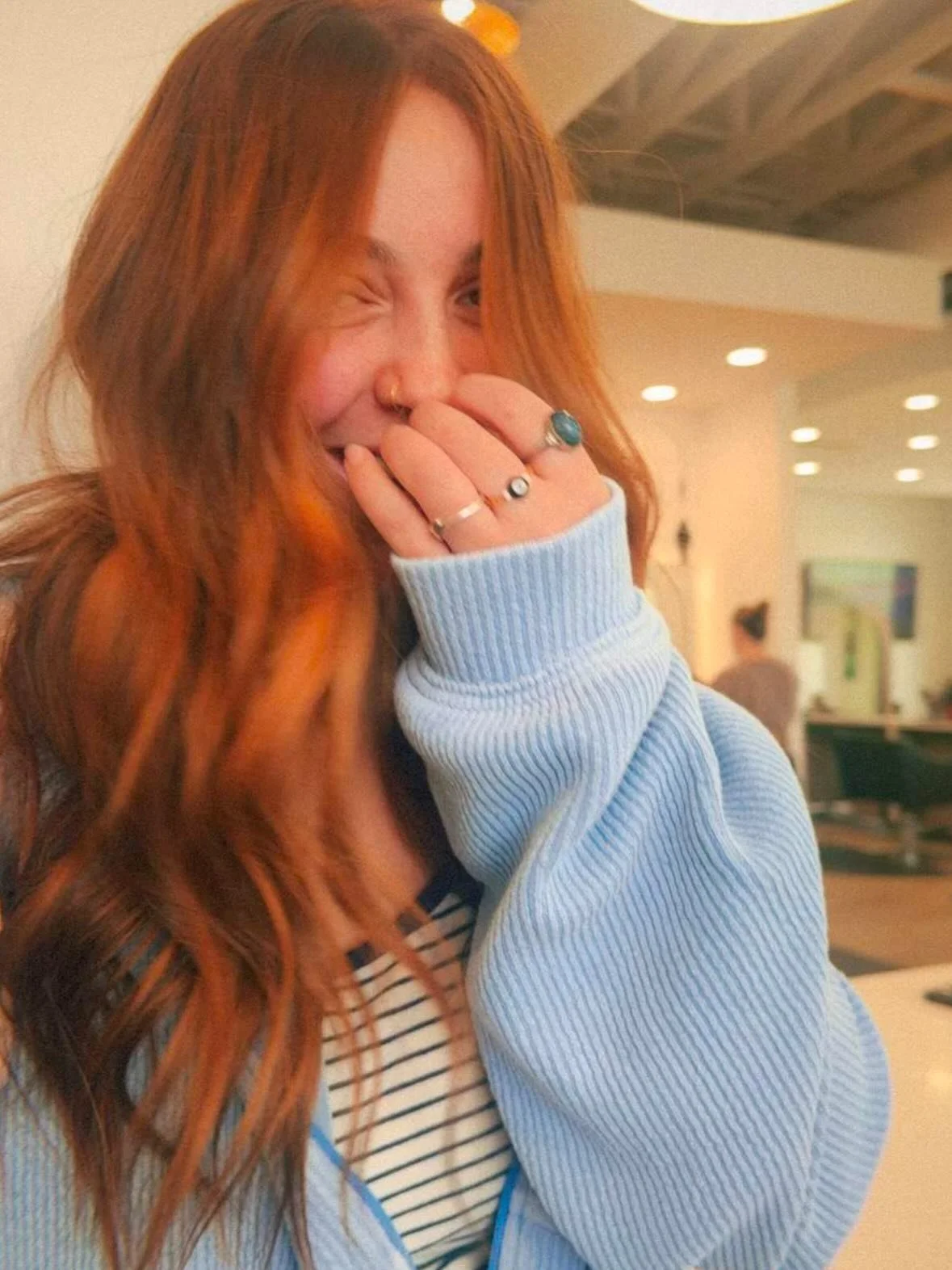 Maybe she&rsquo;s born with it, maybe it&rsquo;s @autsbeauty_ &hearts;️
.
@neill @aveda