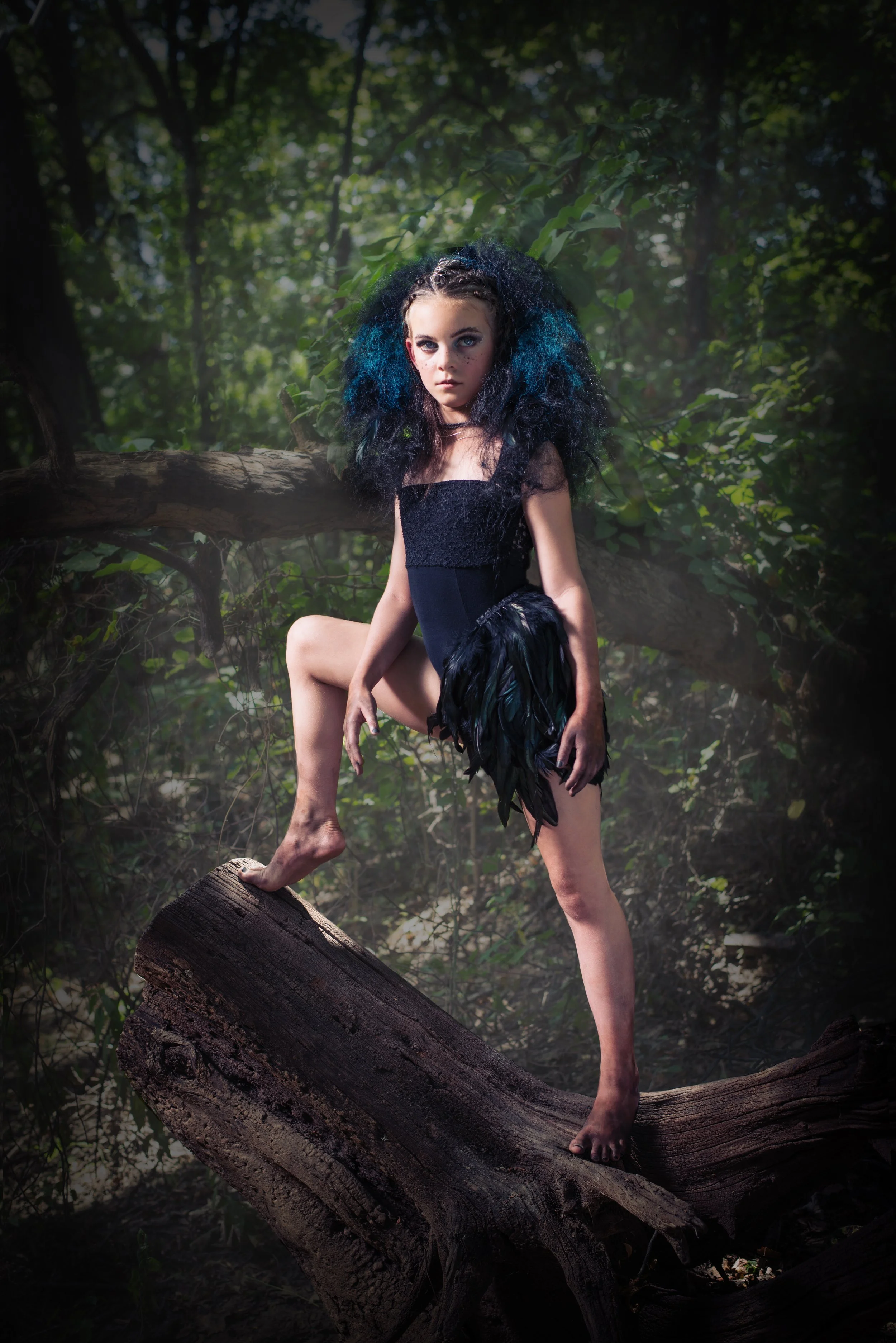Creative hair style work by Tangerine Salon