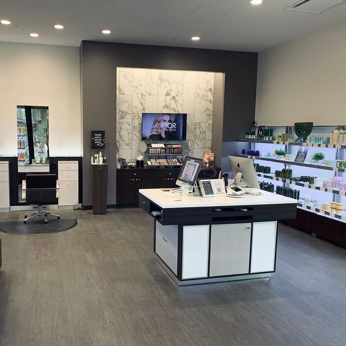 Tangerine Salon Allen front desk