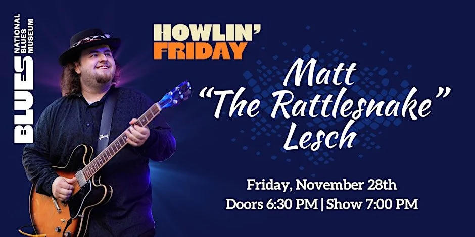 Howlin' Friday: Matt "The Rattlesnake" Lesch ft. Boo Boo Davis