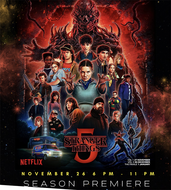 Stranger Things Watch Party