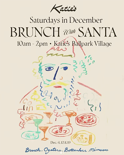 Brunch With Santa at Katie's