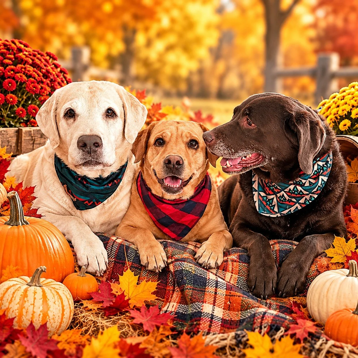 Cooler mornings, crunchy leaves and muddy paws&mdash;fall might just be a Labrador&rsquo;s favorite season! But autumn brings a few hazards worth keeping on our radar.

🍄 Watch for wild mushrooms.
Fall moisture can bring mushrooms up almost overnigh