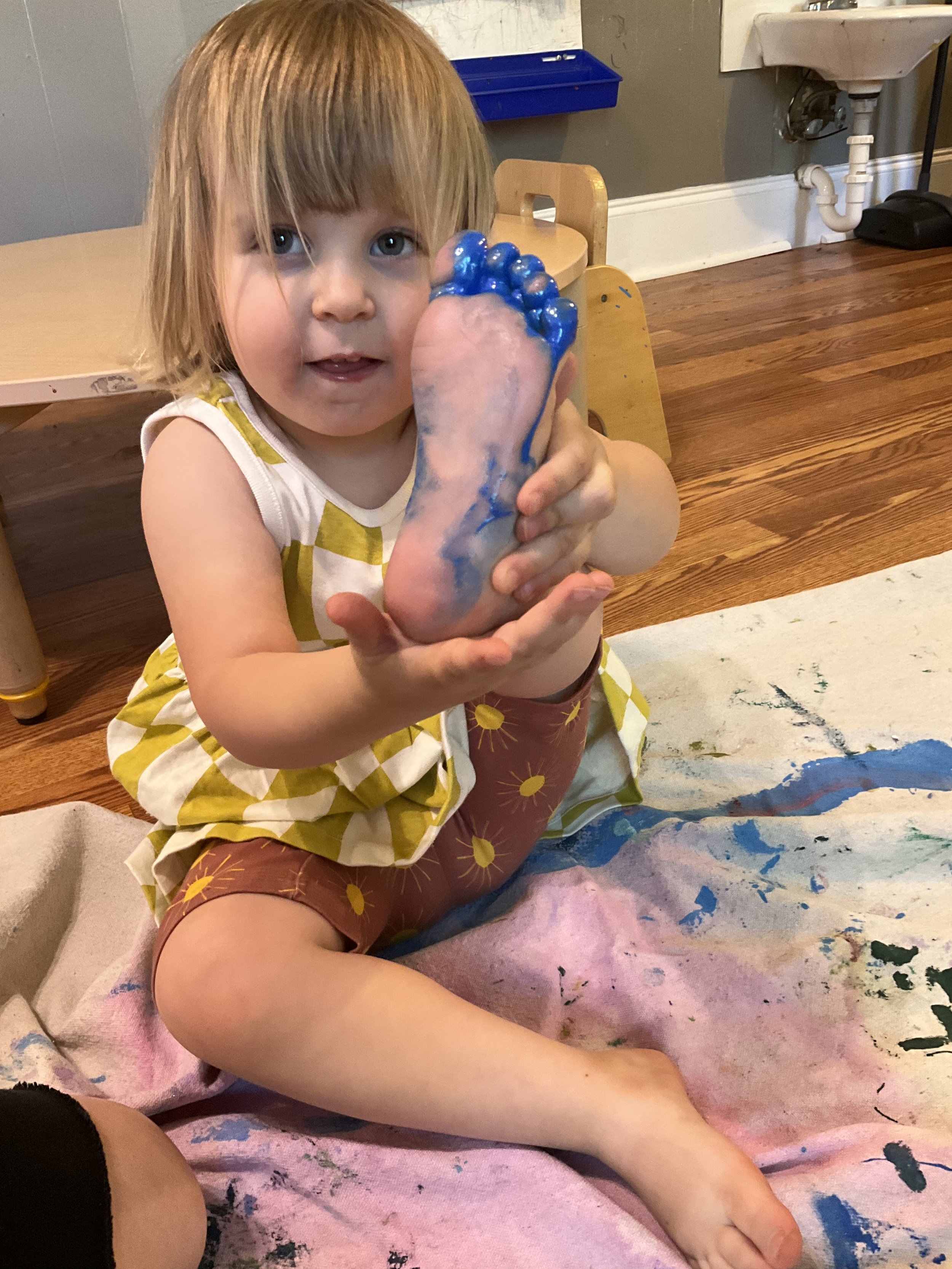 Pete the Cat “I Love My White Shoes” Painting-By Kitah Alef