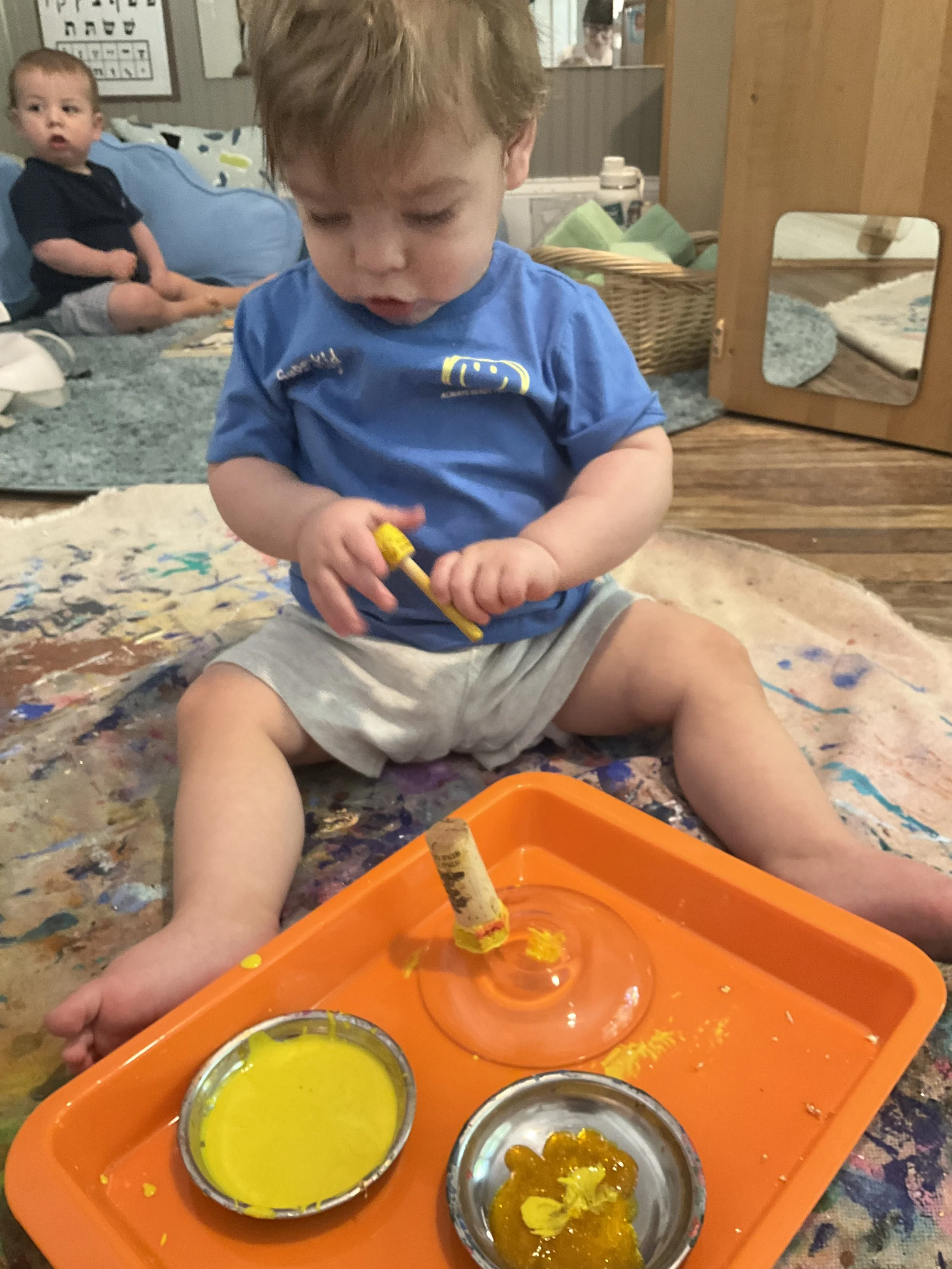 Pre-Kitah Alef’s Apple Plates
