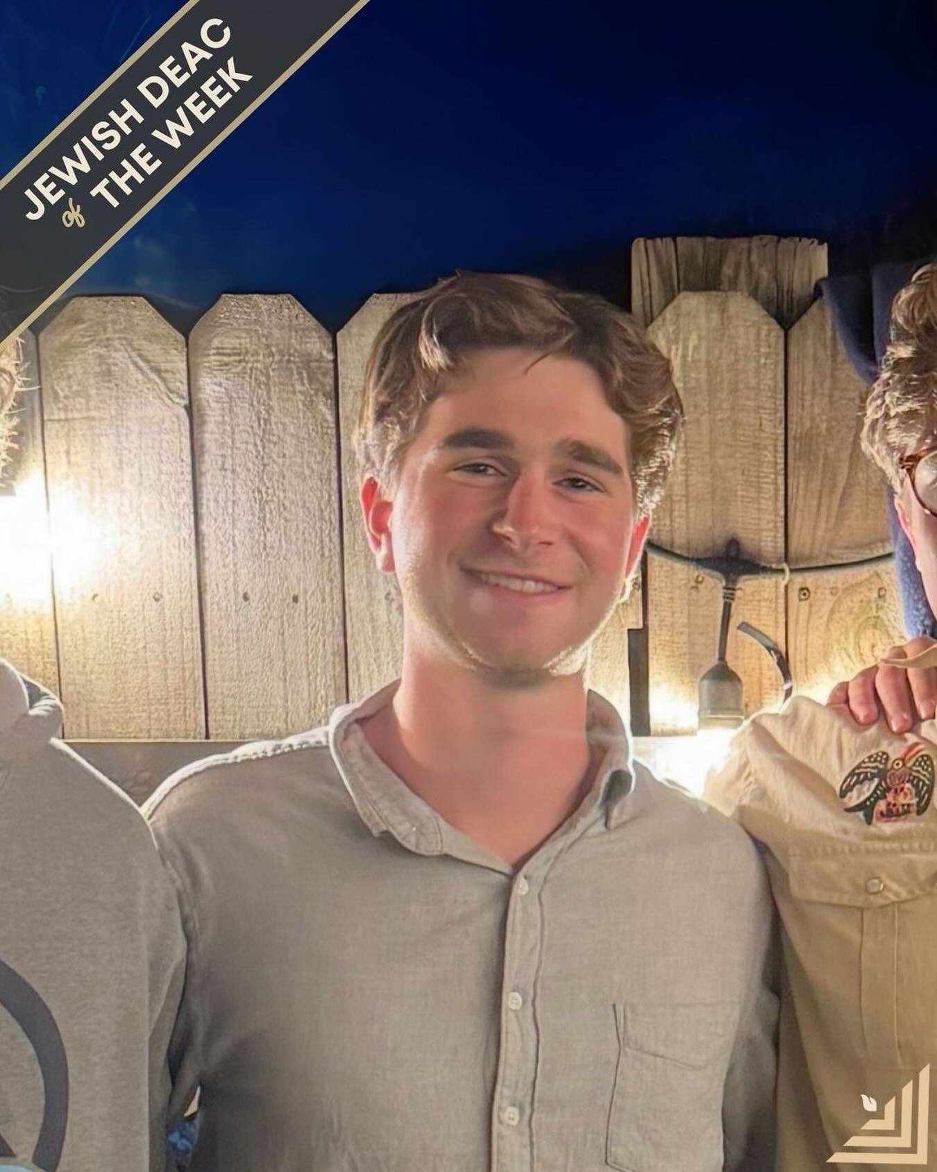 Mazel Tov to this week&rsquo;s Jewish Deac 🥁 ... Reed Tarleton!

Hometown: Darien, CT
Class of: 2026
Major: English
Favorite Jewish holiday: Passover

Which three items would you take with you on a deserted island? 
I would bring a (fly) fishing rod