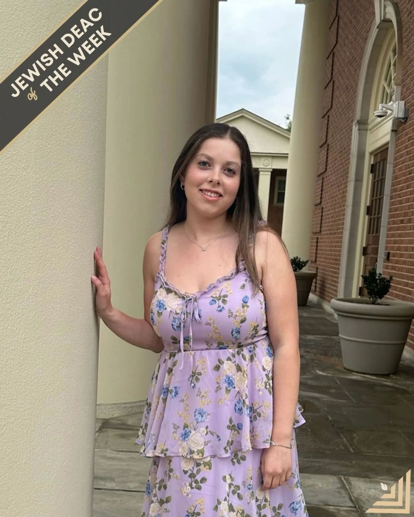 Mazel Tov to this week&rsquo;s Jewish Deac... 
Sarah Kastell!!
 
Hometown: New York City
Class of: 2027
Major: Economics
Favorite Jewish Food: Bagel with Lox
 
What&rsquo;s your favorite part about being jewish?
The amazing community that it has allo