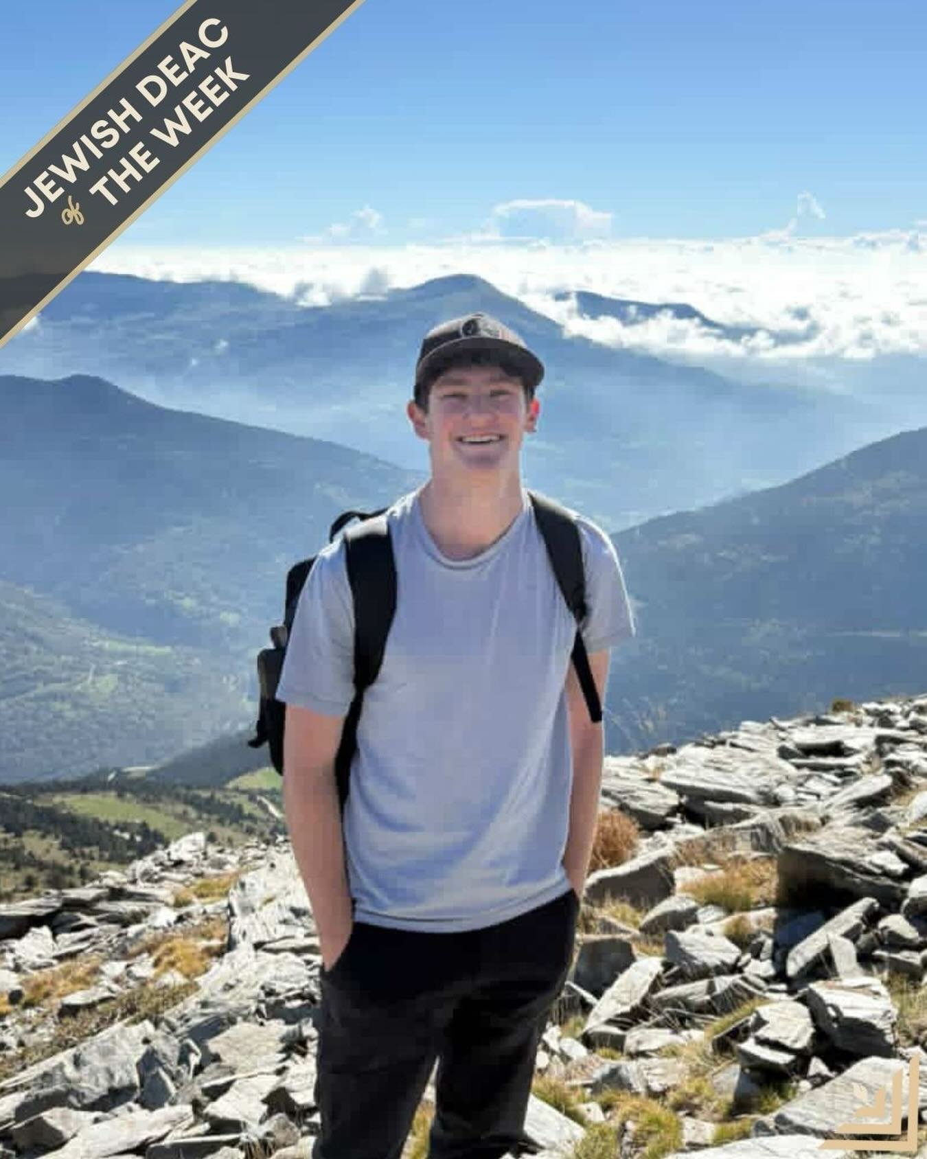 Mazel Tov to this week&rsquo;s Jewish Deac... Tyler Hoffman

Hometown: Los Angeles, CA
Class of: 2027
Major: Politics and International Affairs
Favorite Jewish Food: Brisket

What&rsquo;s your favorite memory from your semester abroad?
Skiing in Zerm